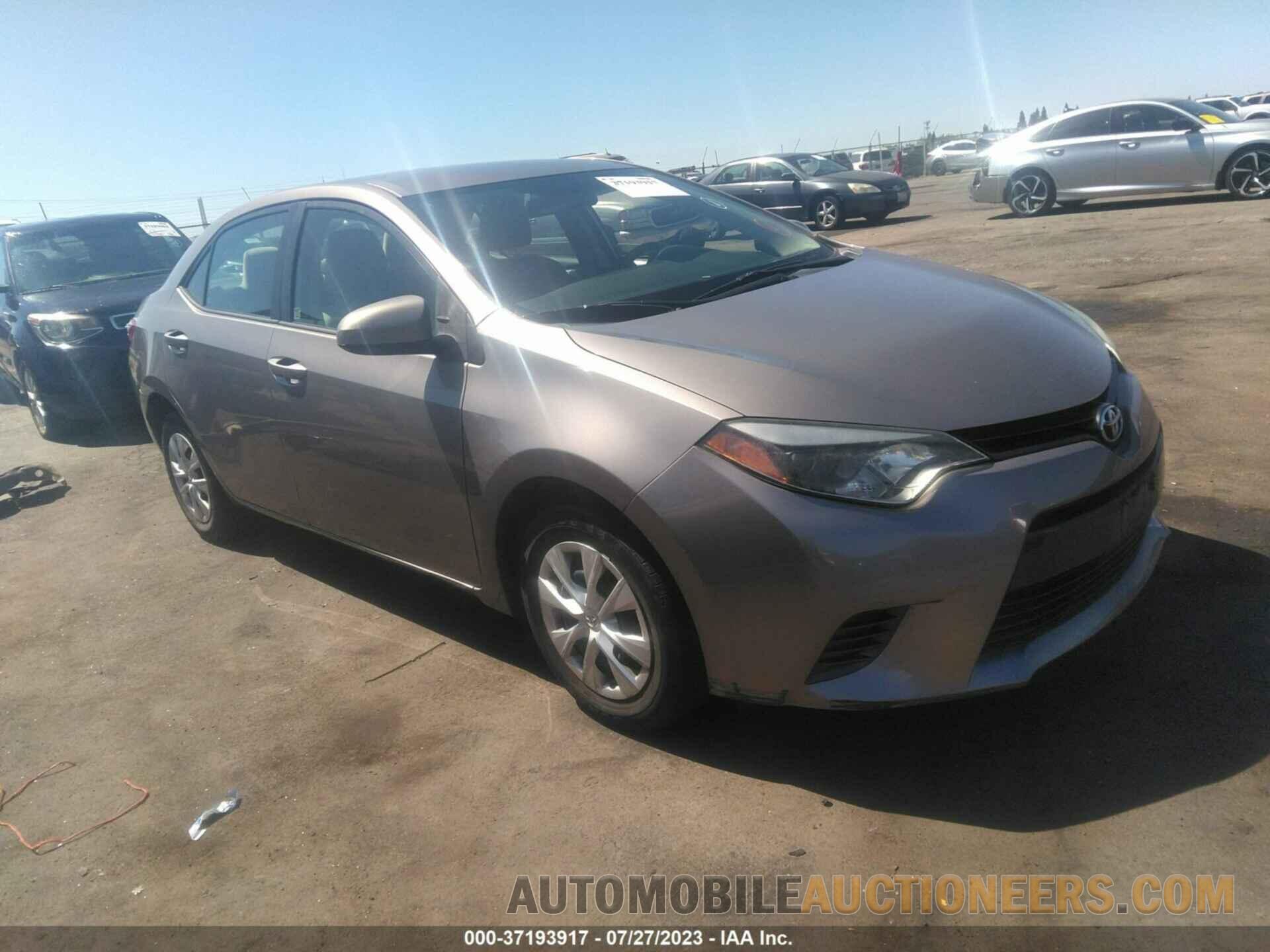 5YFBPRHEXFP332437 TOYOTA COROLLA 2015