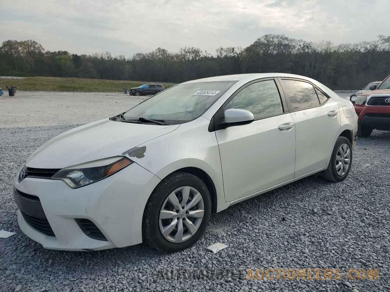 5YFBPRHEXFP348539 TOYOTA COROLLA 2015