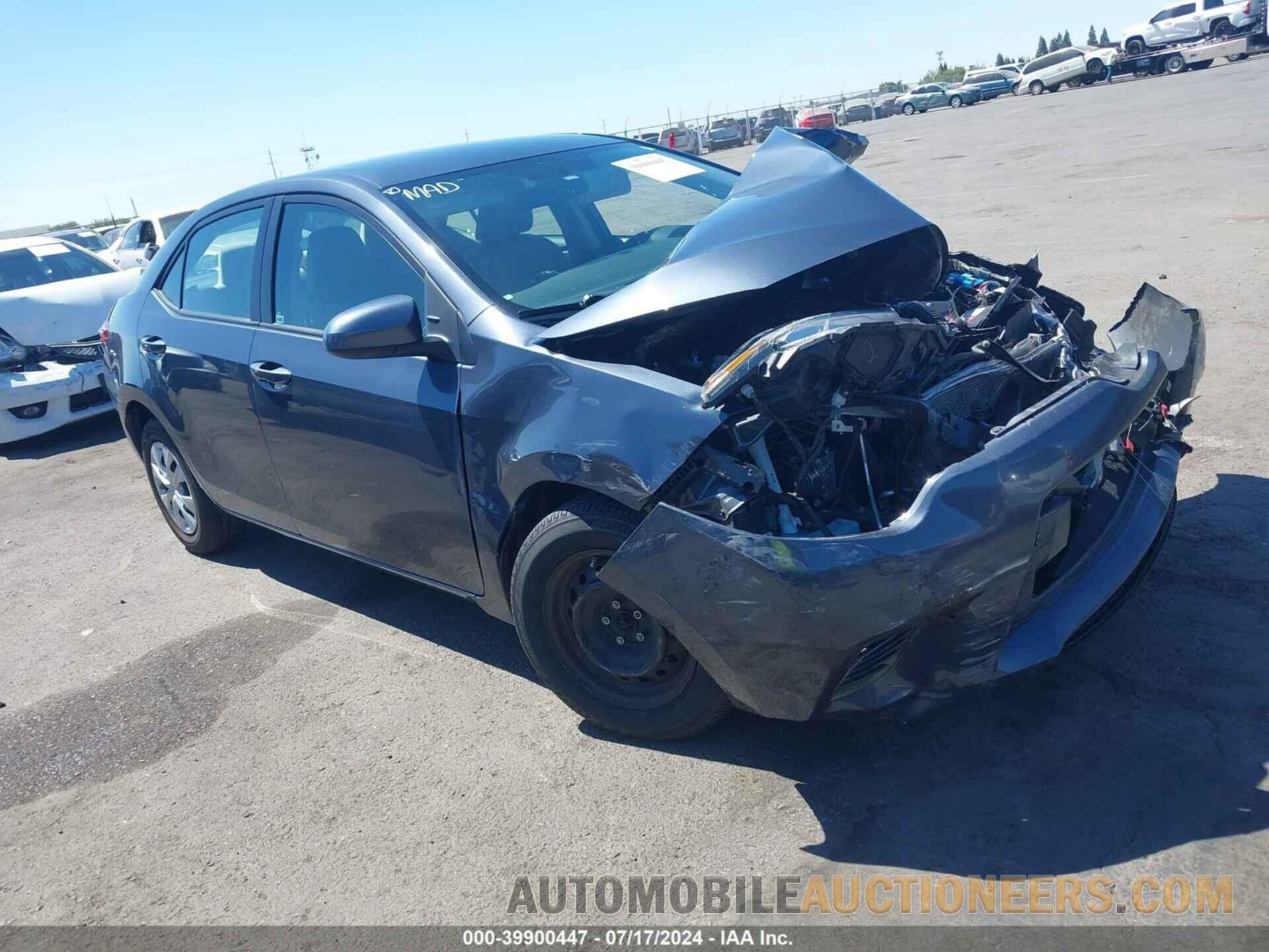 5YFBPRHEXGP414962 TOYOTA COROLLA 2016