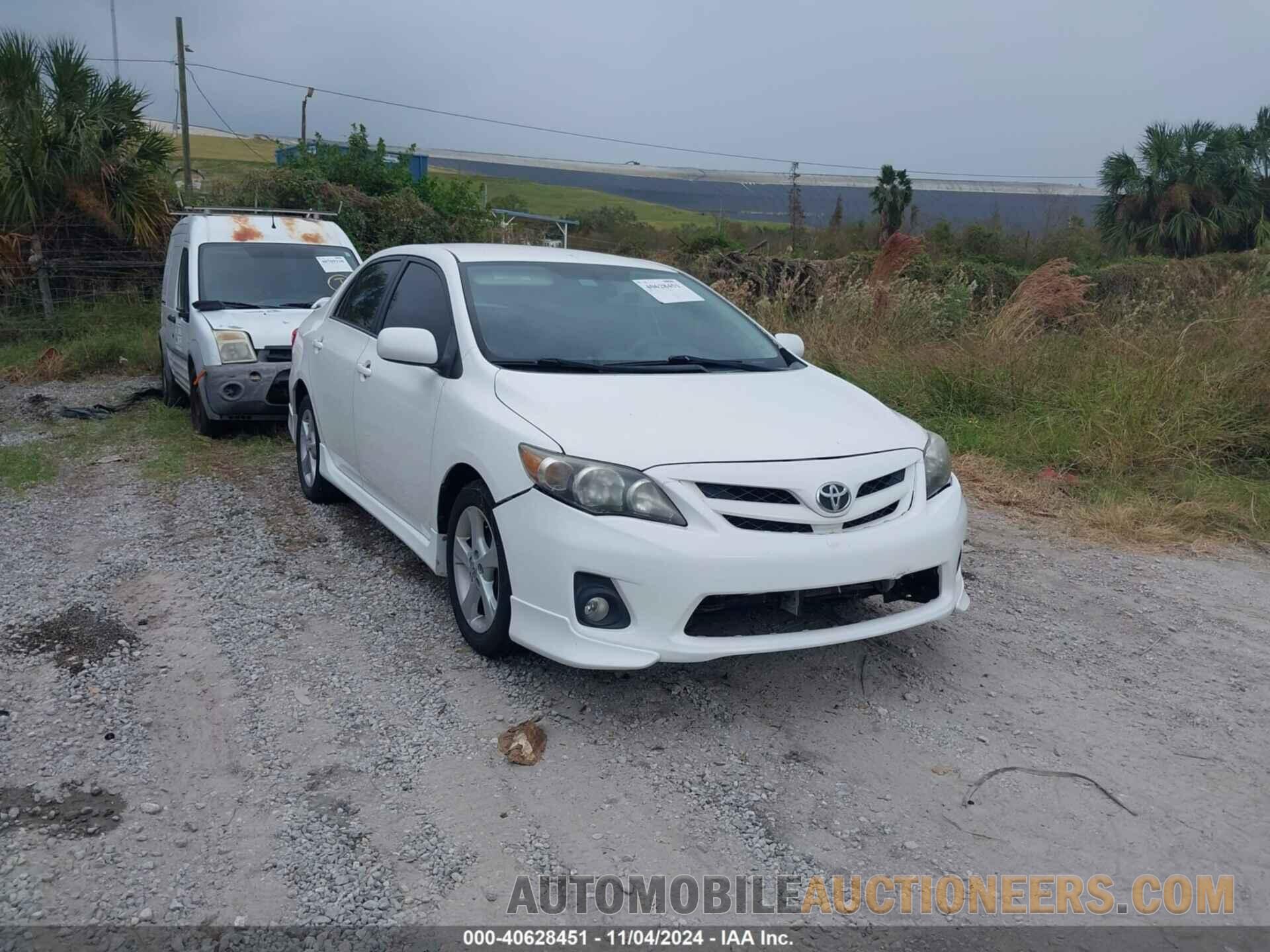 5YFBU4EE1CP062283 TOYOTA COROLLA 2012