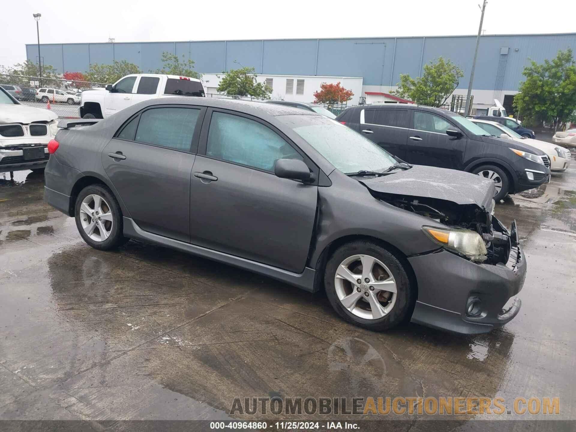 5YFBU4EE6CP036200 TOYOTA COROLLA 2012