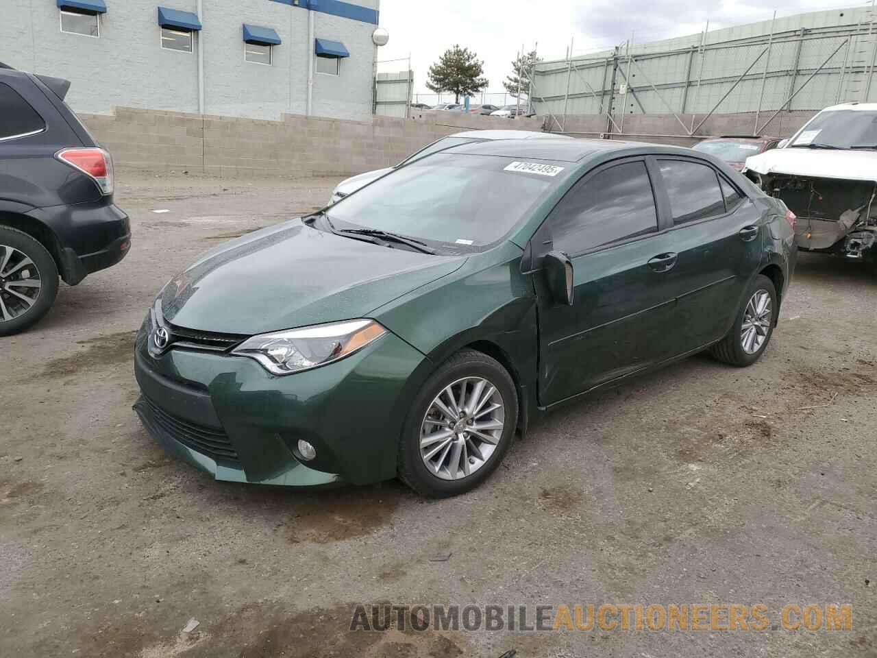 5YFBURHE0EP028119 TOYOTA COROLLA 2014