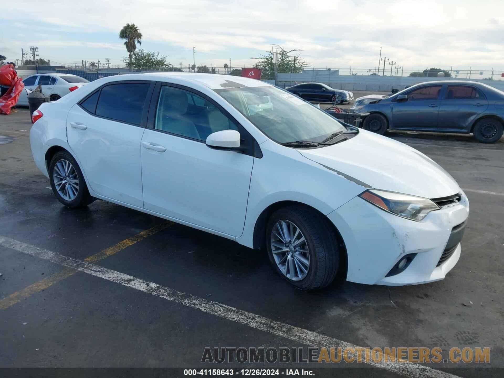 5YFBURHE0EP102249 TOYOTA COROLLA 2014