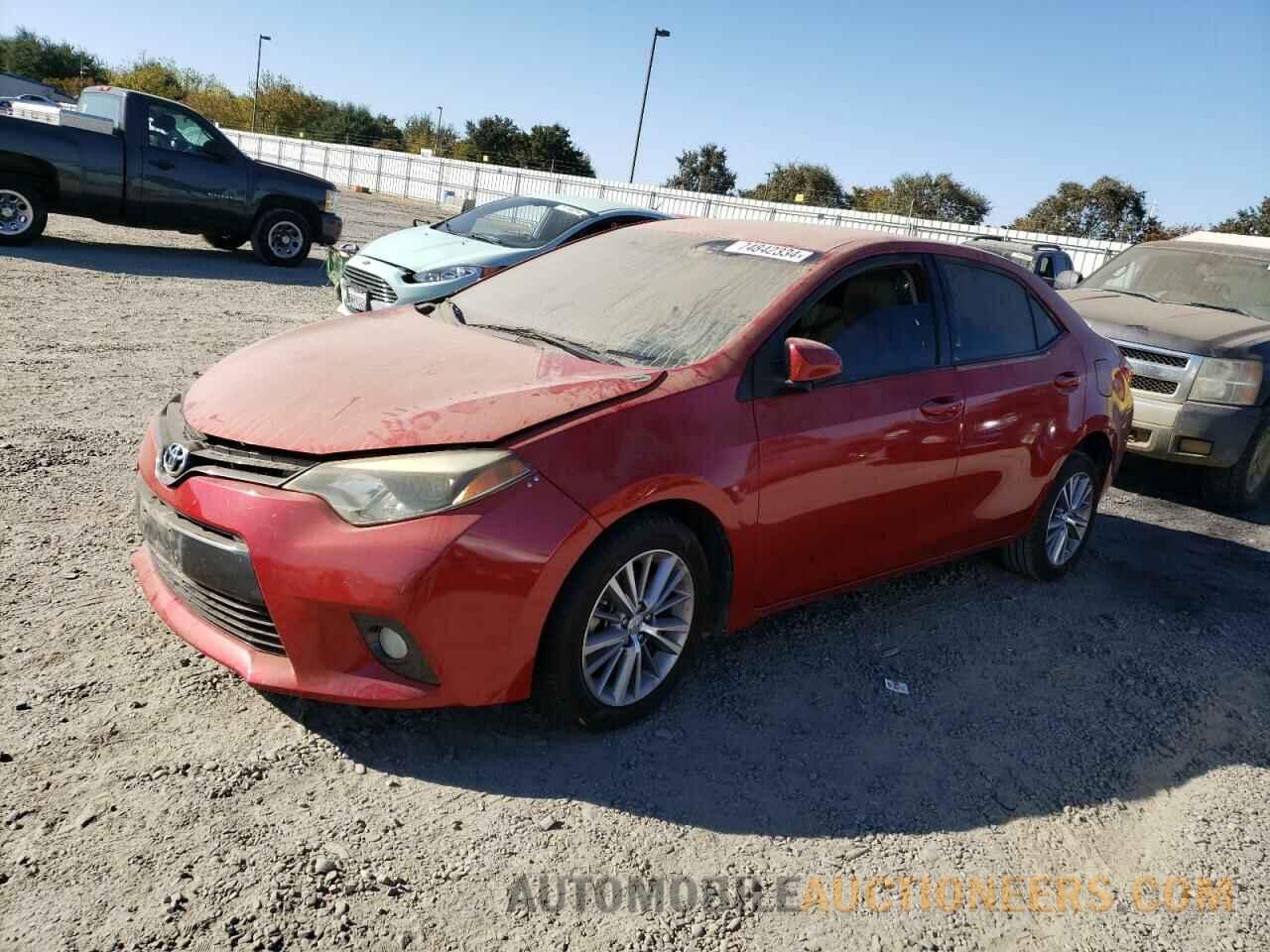 5YFBURHE0FP185439 TOYOTA COROLLA 2015