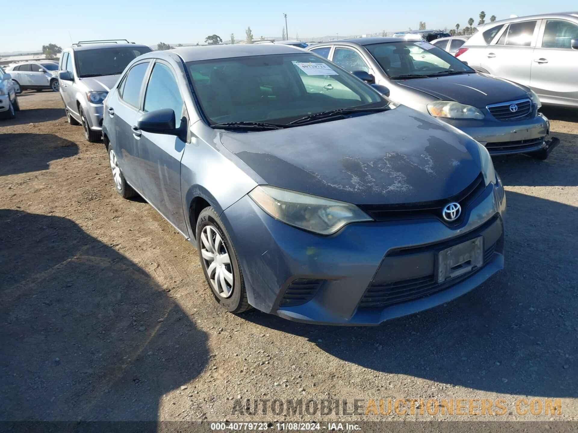 5YFBURHE0FP190009 TOYOTA COROLLA 2015