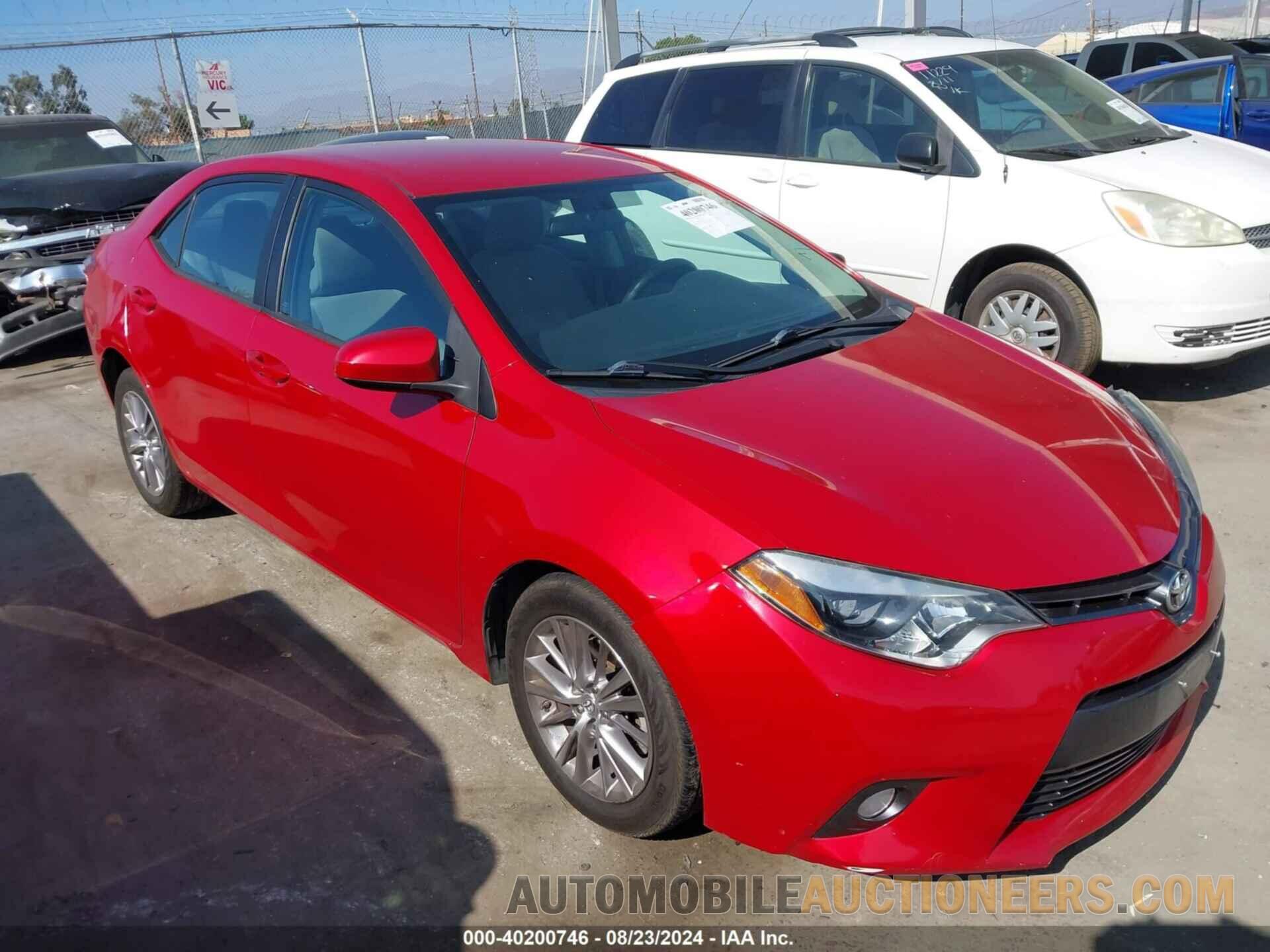 5YFBURHE0FP202126 TOYOTA COROLLA 2015