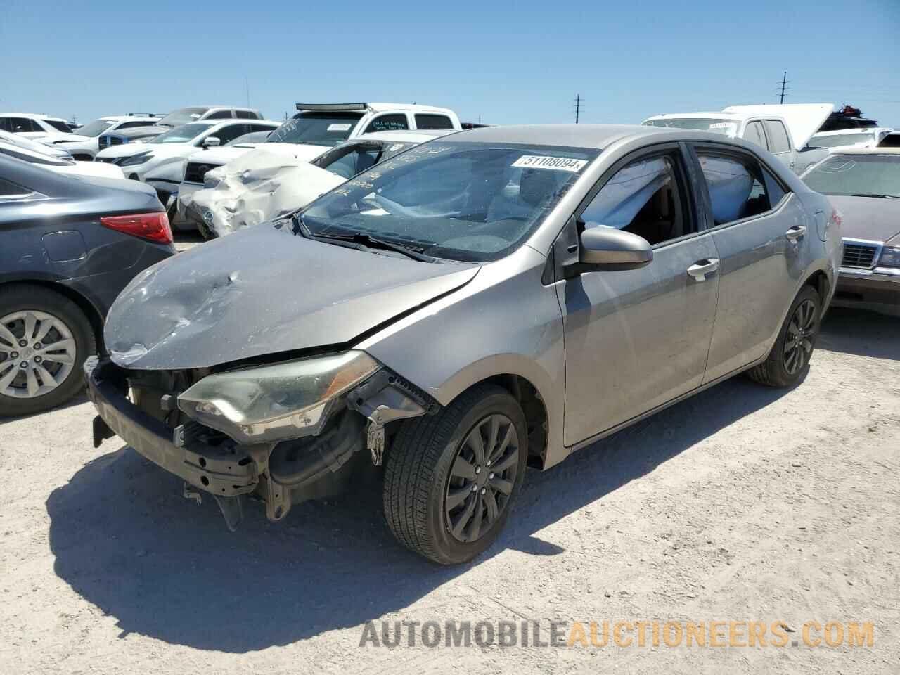 5YFBURHE0FP204619 TOYOTA COROLLA 2015