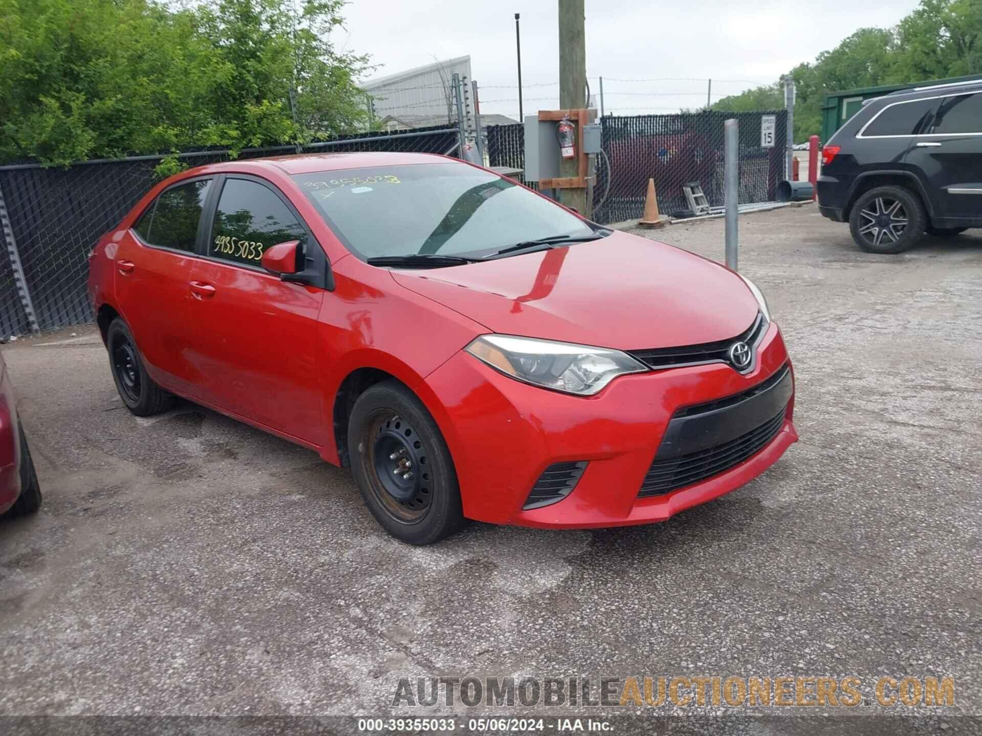 5YFBURHE0FP205740 TOYOTA COROLLA 2015