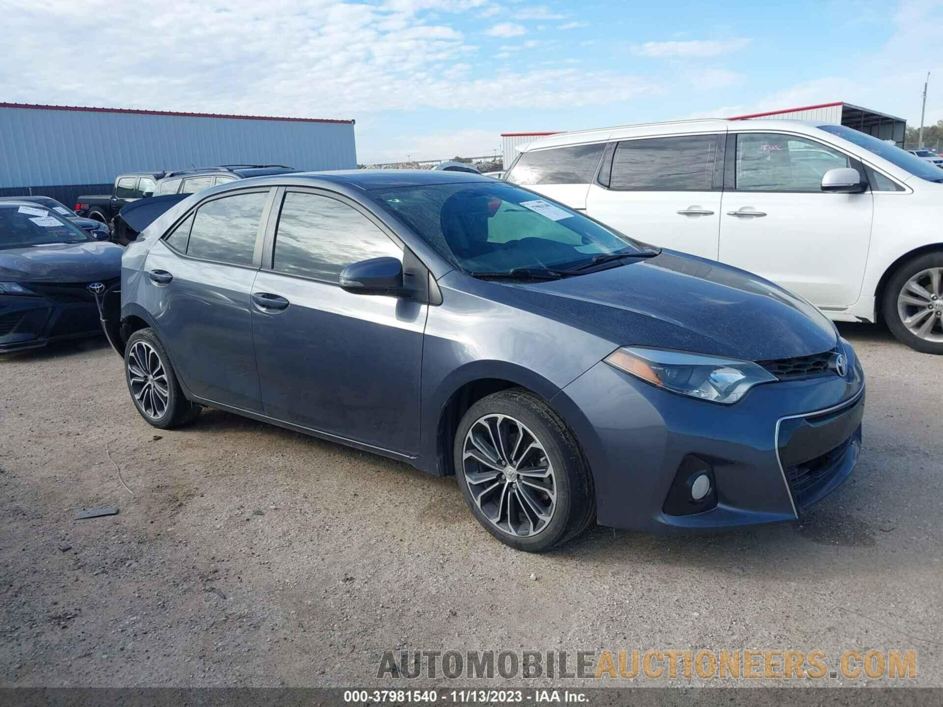 5YFBURHE0FP206547 TOYOTA COROLLA 2015