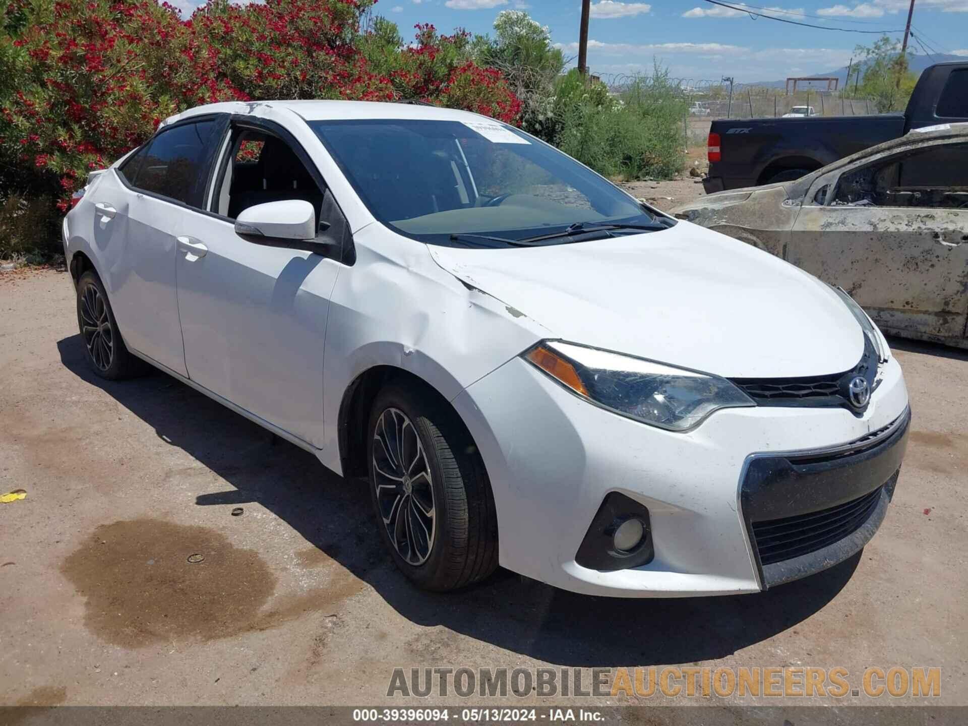 5YFBURHE0FP217483 TOYOTA COROLLA 2015