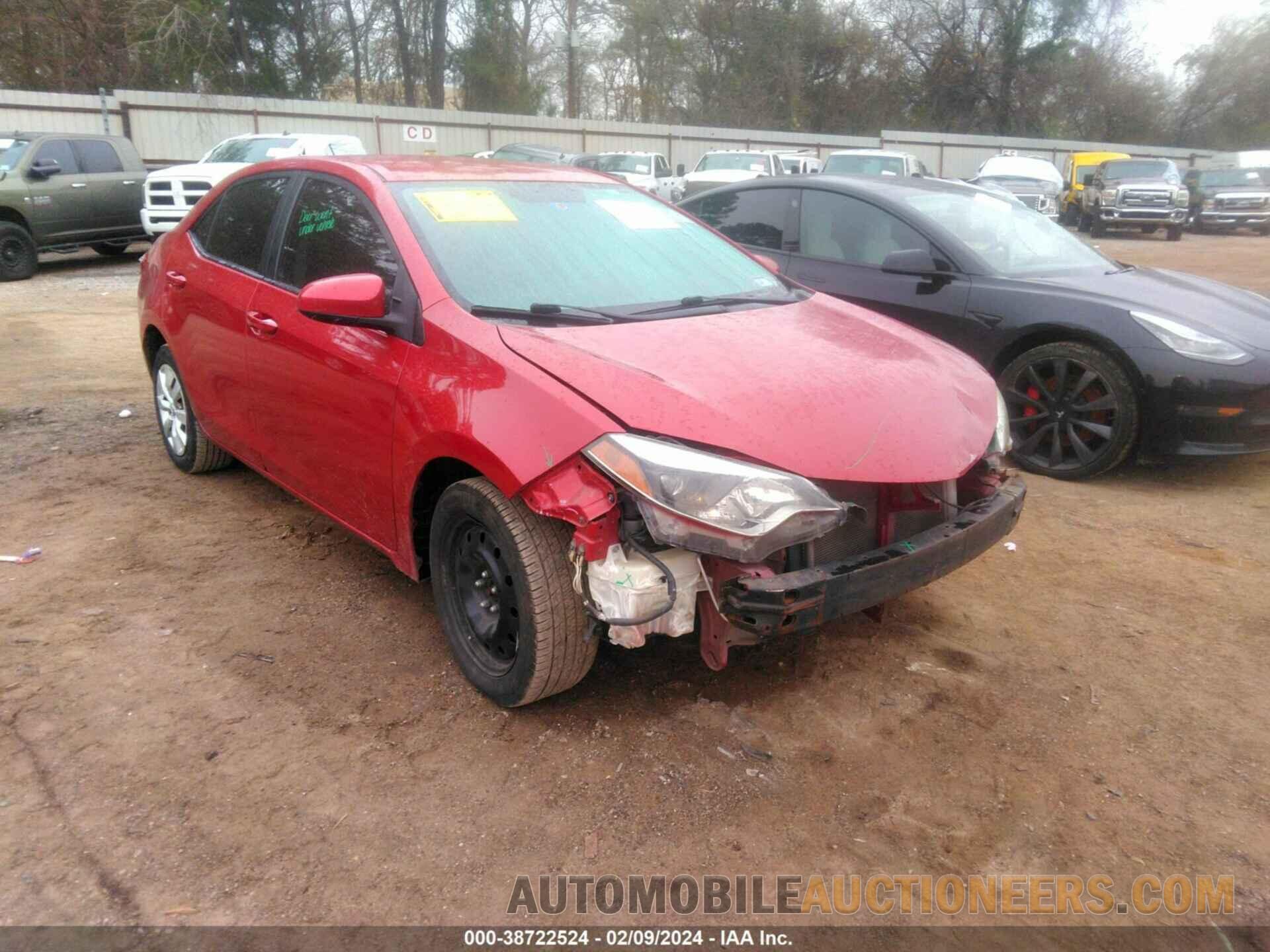 5YFBURHE0FP224224 TOYOTA COROLLA 2015