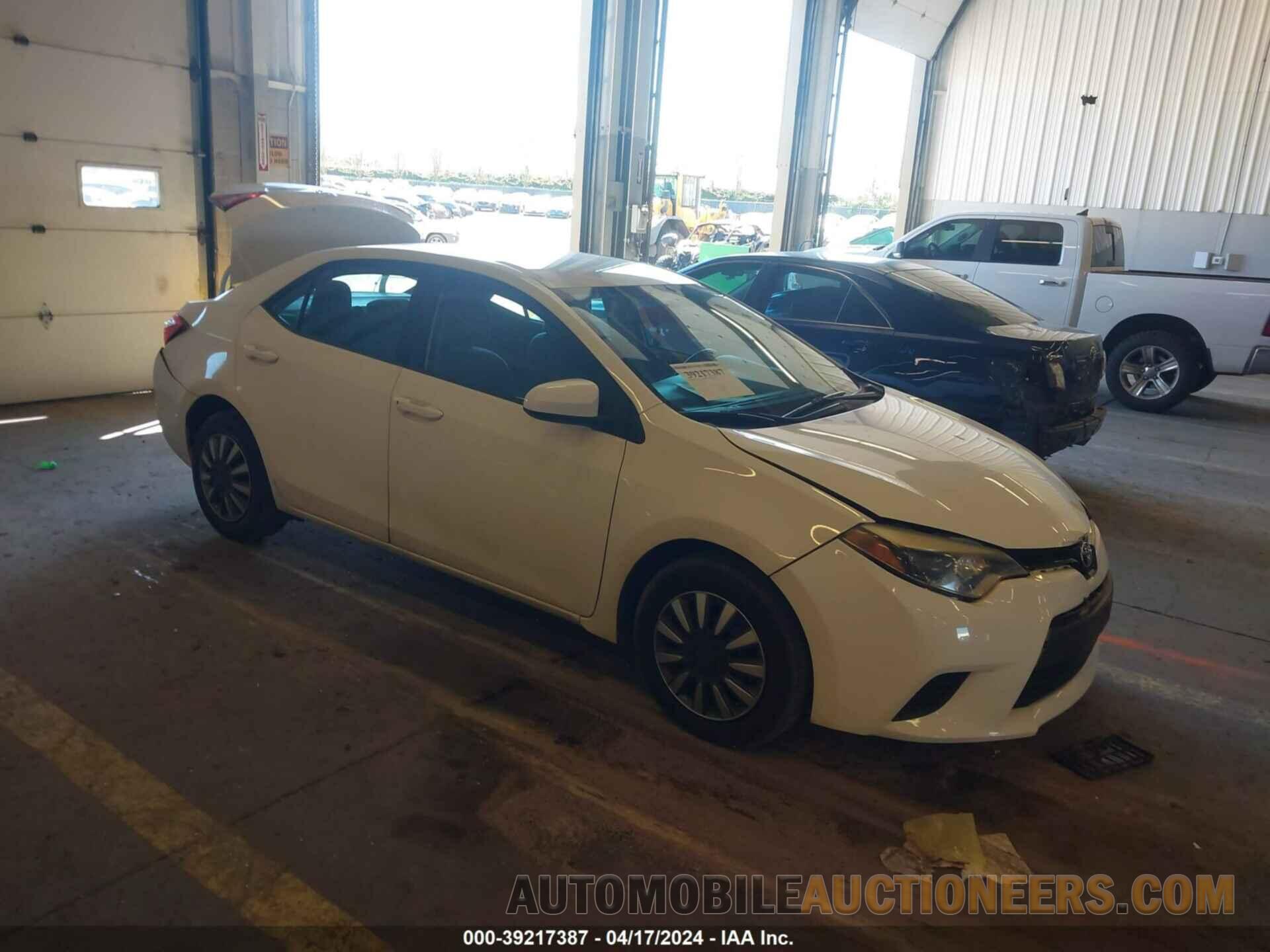 5YFBURHE0FP224580 TOYOTA COROLLA 2015