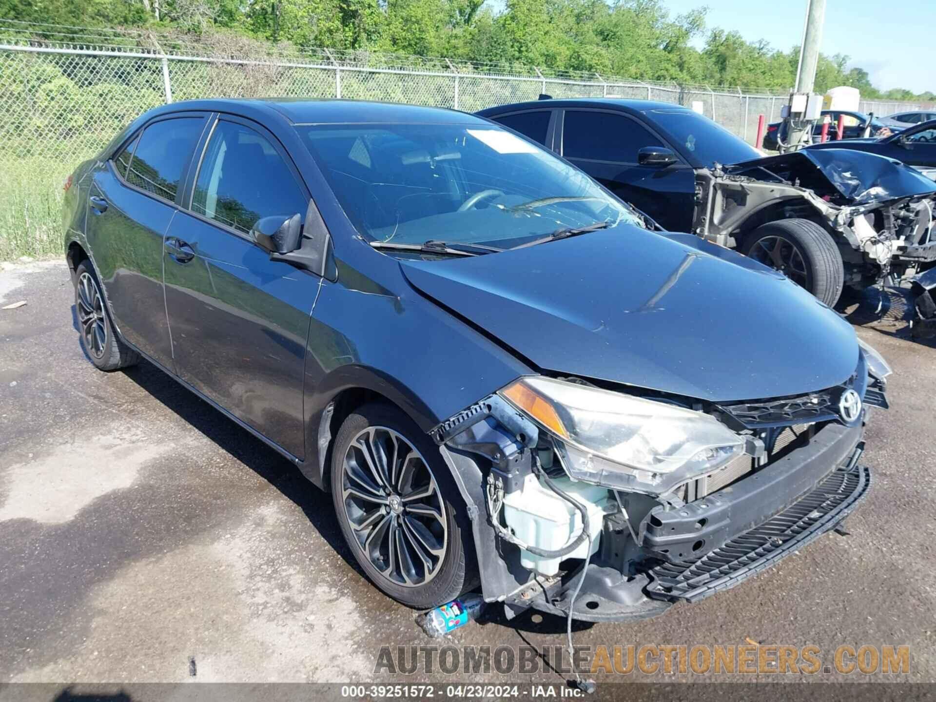 5YFBURHE0FP235238 TOYOTA COROLLA 2015