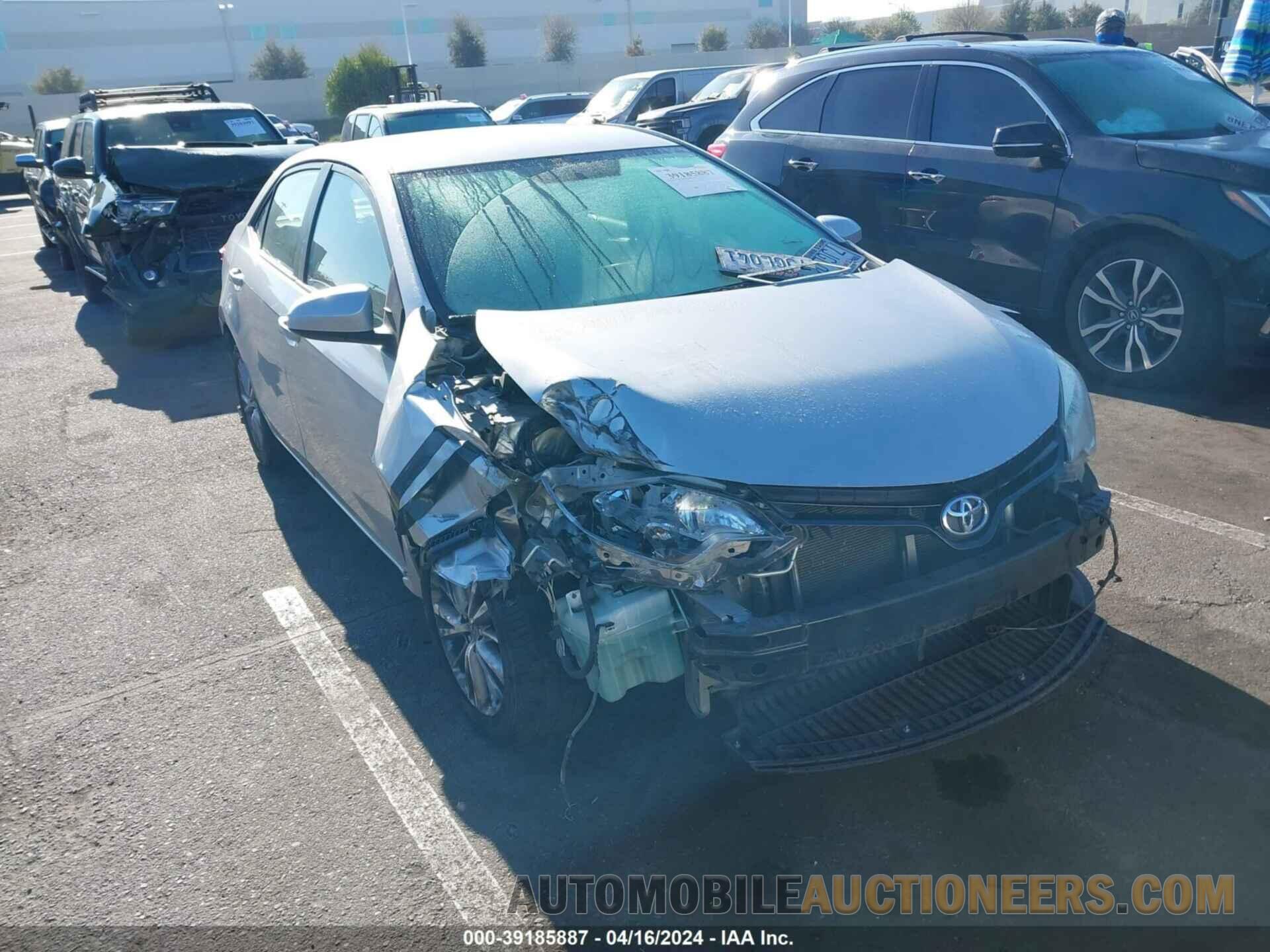 5YFBURHE0FP236227 TOYOTA COROLLA 2015