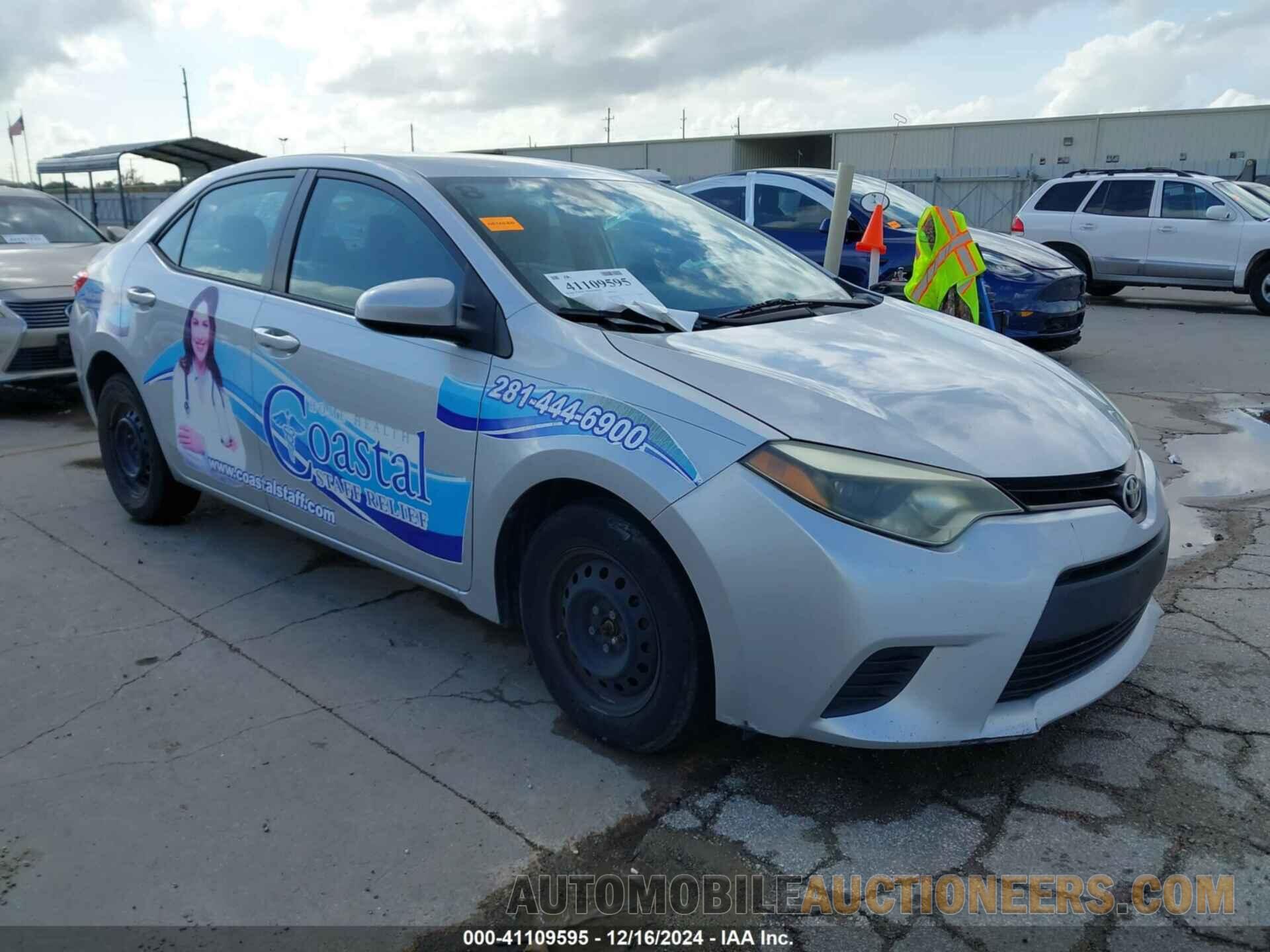 5YFBURHE0FP237250 TOYOTA COROLLA 2015