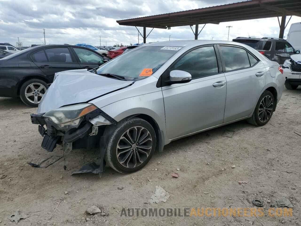 5YFBURHE0FP238284 TOYOTA COROLLA 2015