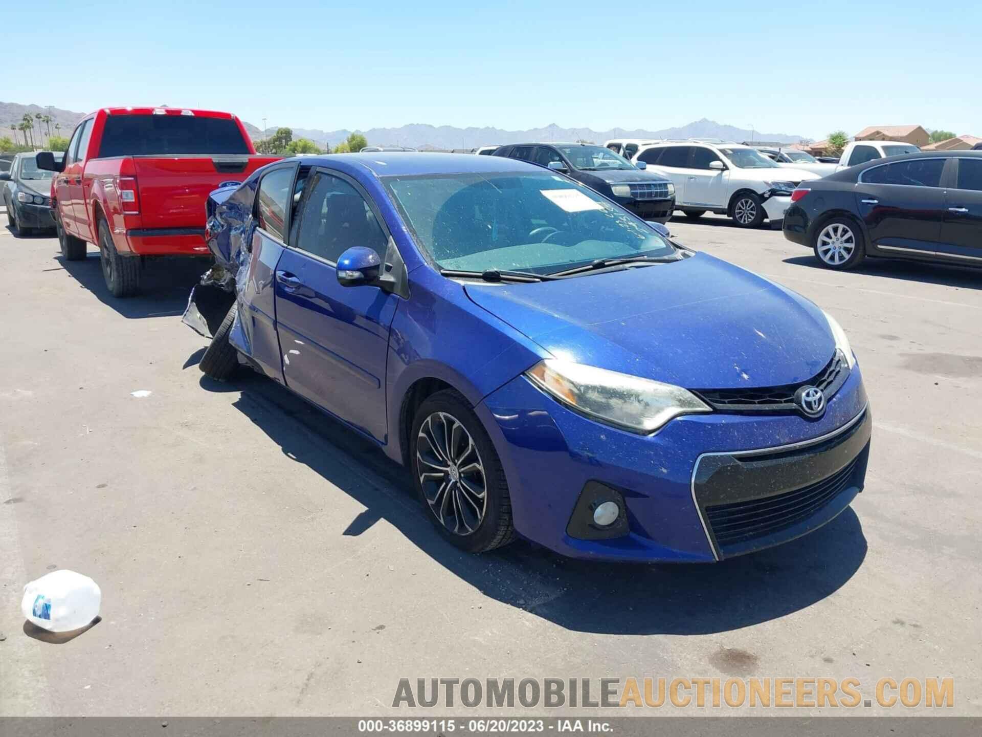 5YFBURHE0FP245154 TOYOTA COROLLA 2015