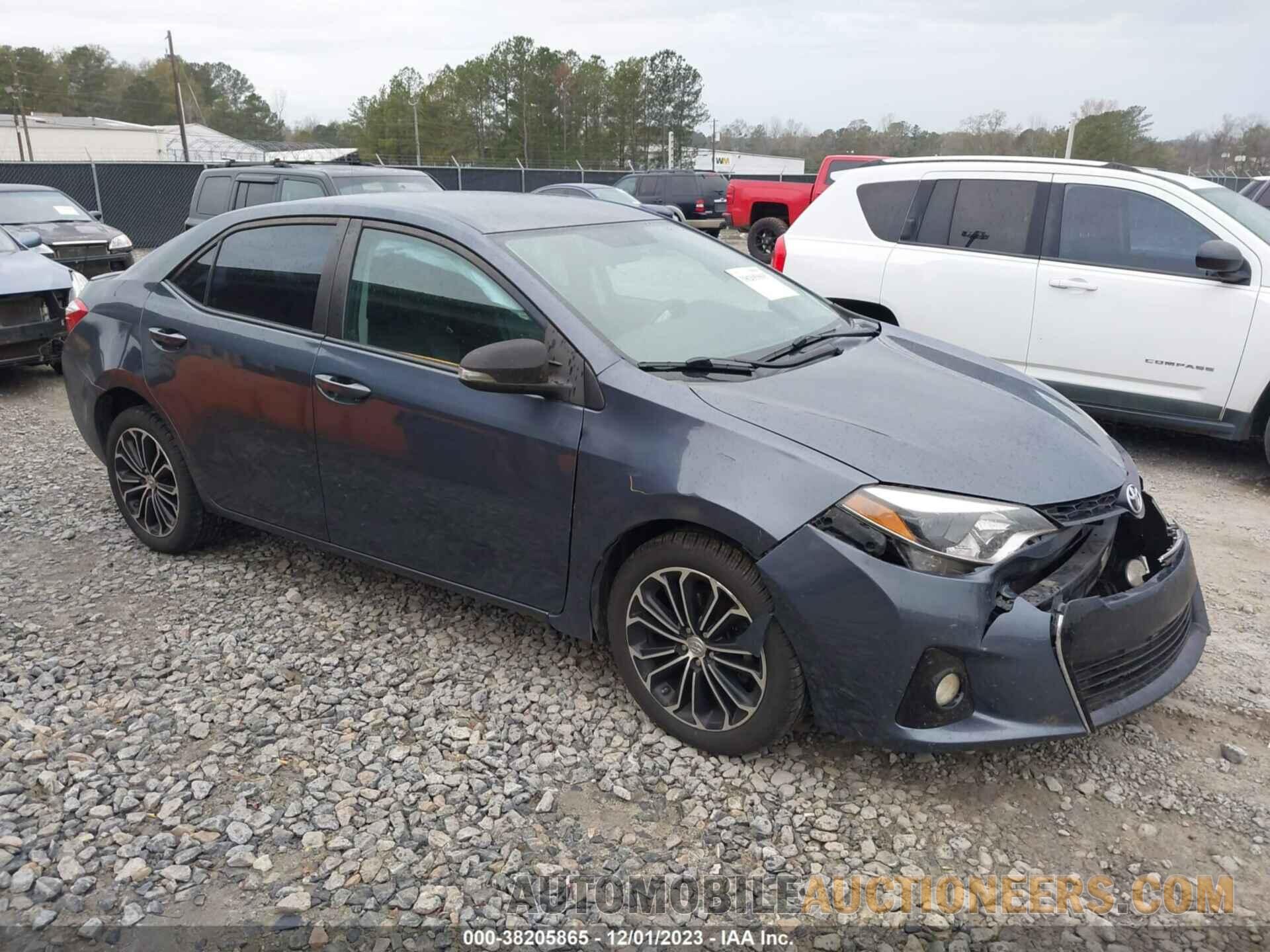 5YFBURHE0FP248118 TOYOTA COROLLA 2015