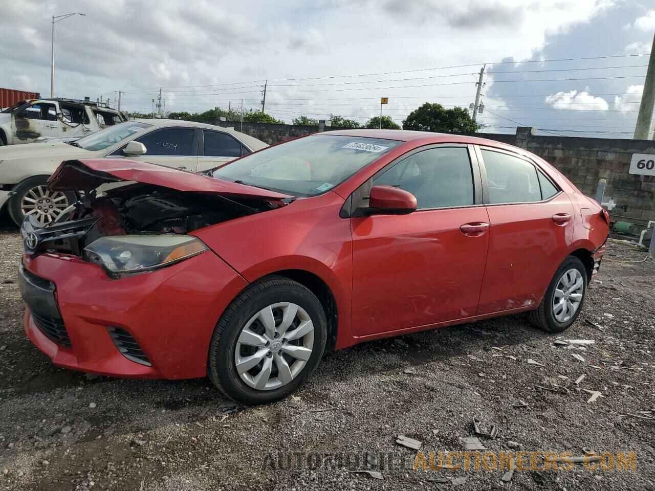 5YFBURHE0FP249737 TOYOTA COROLLA 2015