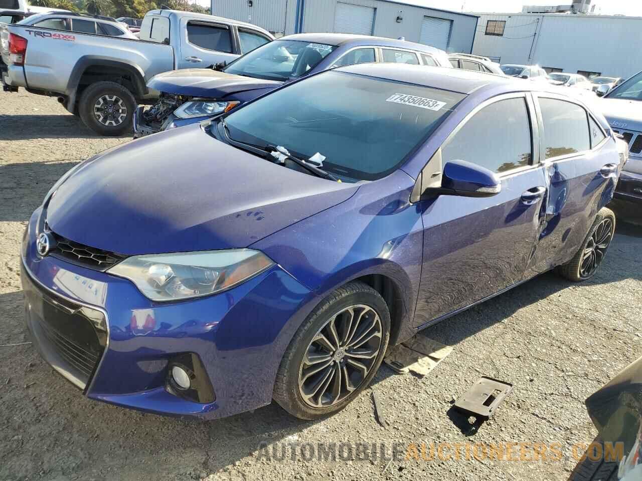 5YFBURHE0FP255697 TOYOTA COROLLA 2015