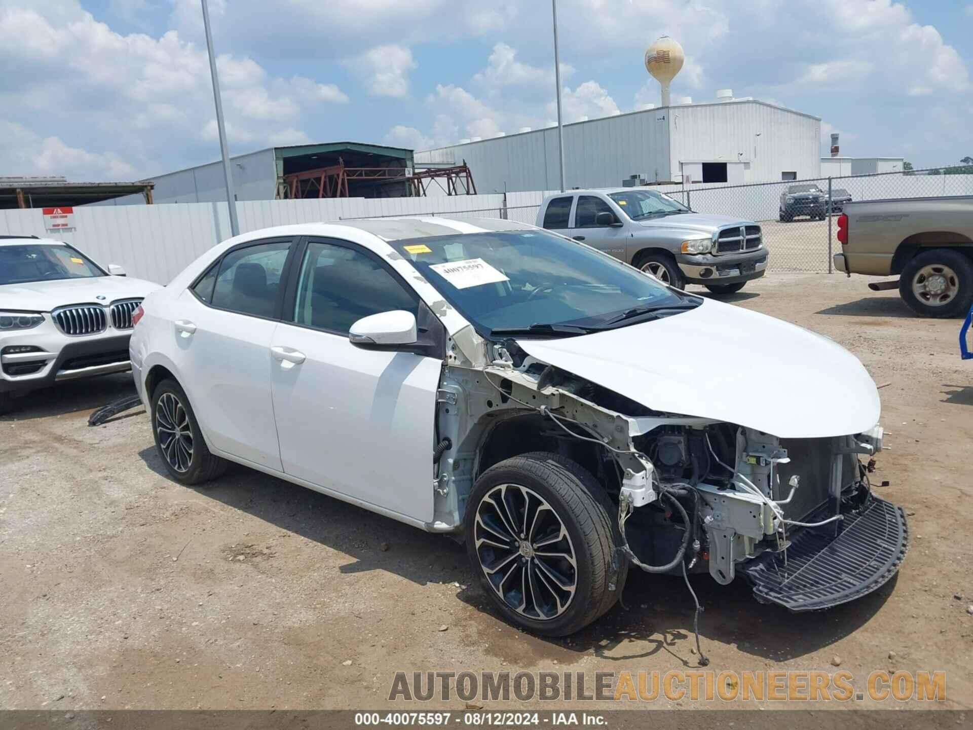 5YFBURHE0FP257045 TOYOTA COROLLA 2015