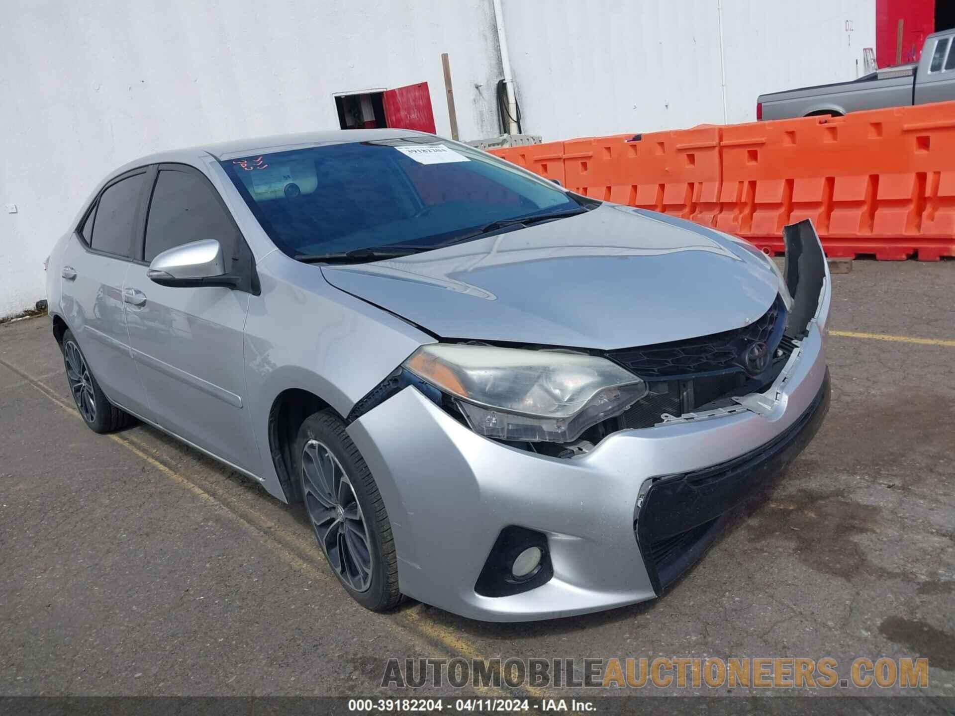 5YFBURHE0FP261466 TOYOTA COROLLA 2015