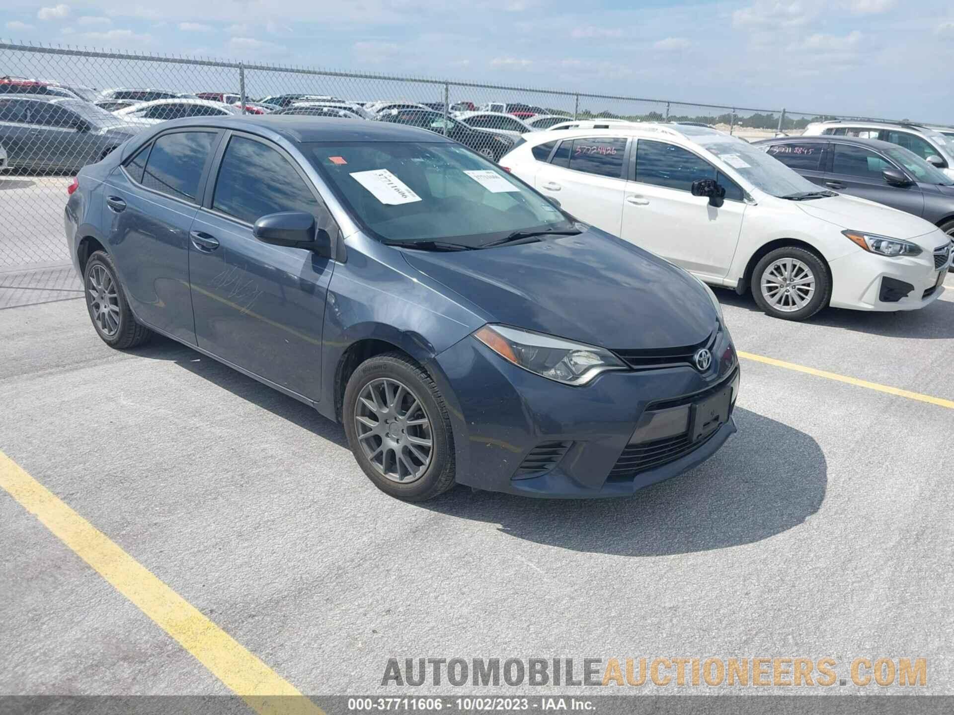 5YFBURHE0FP265727 TOYOTA COROLLA 2015