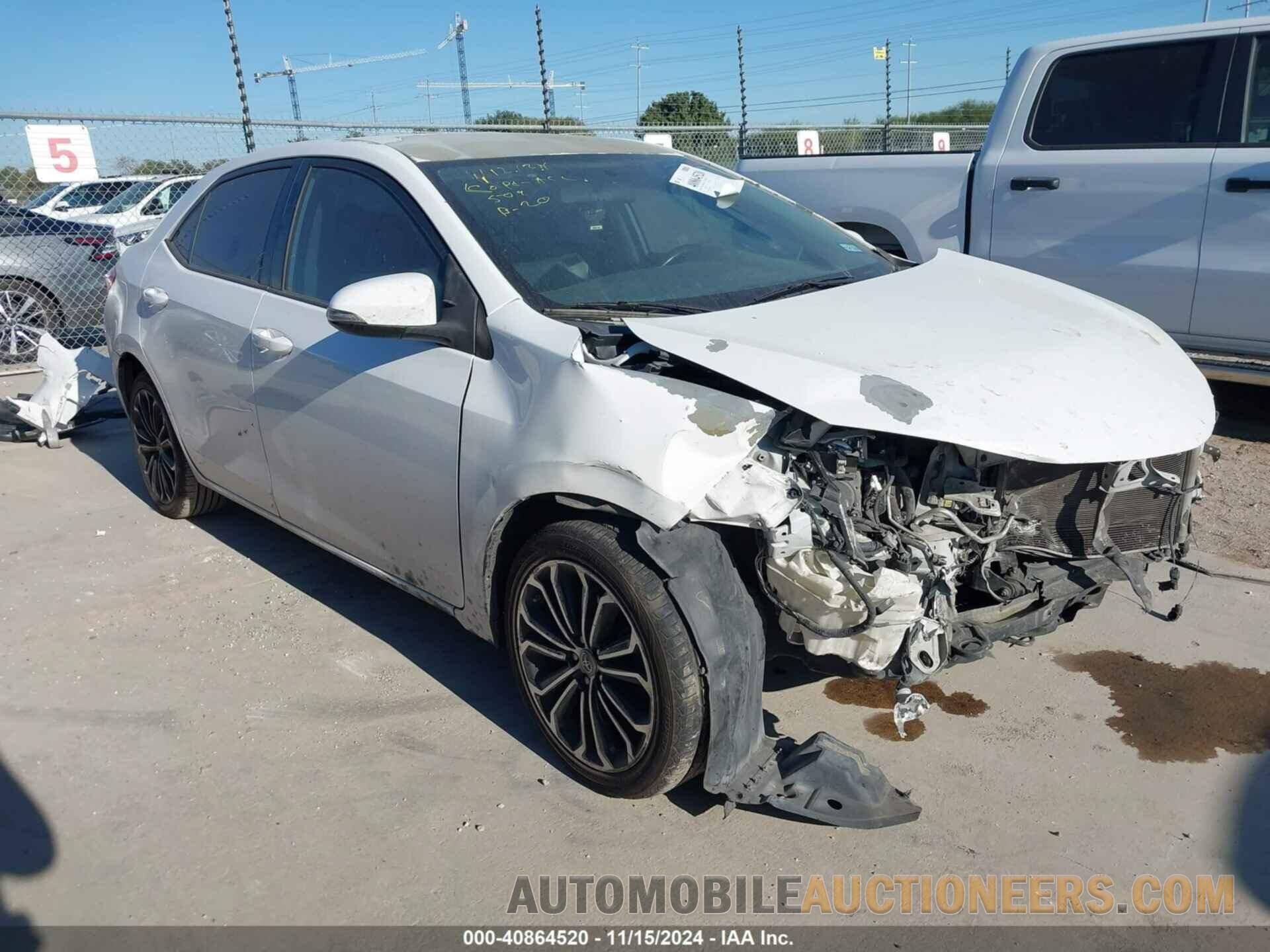 5YFBURHE0FP269793 TOYOTA COROLLA 2015