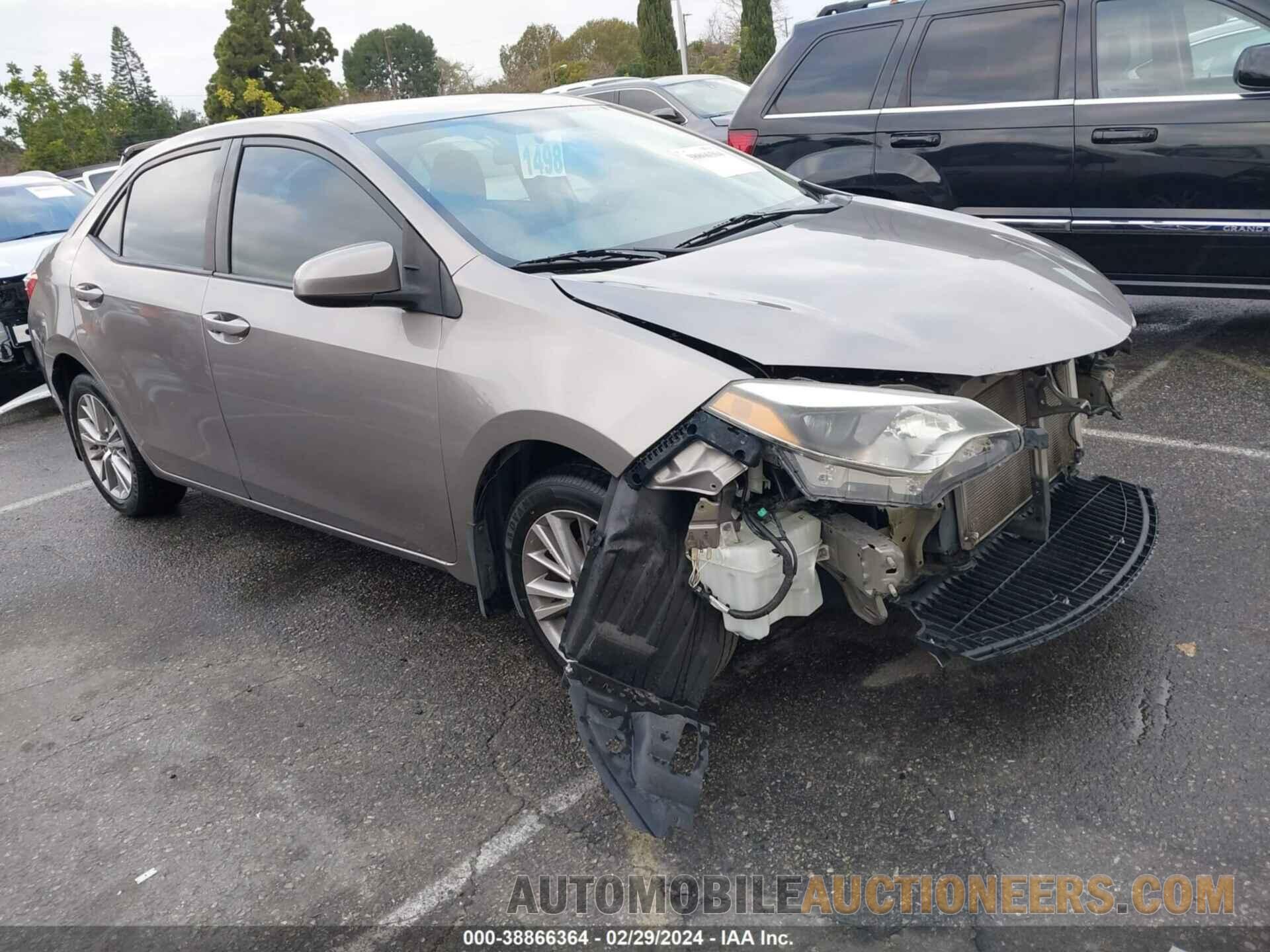 5YFBURHE0FP277361 TOYOTA COROLLA 2015