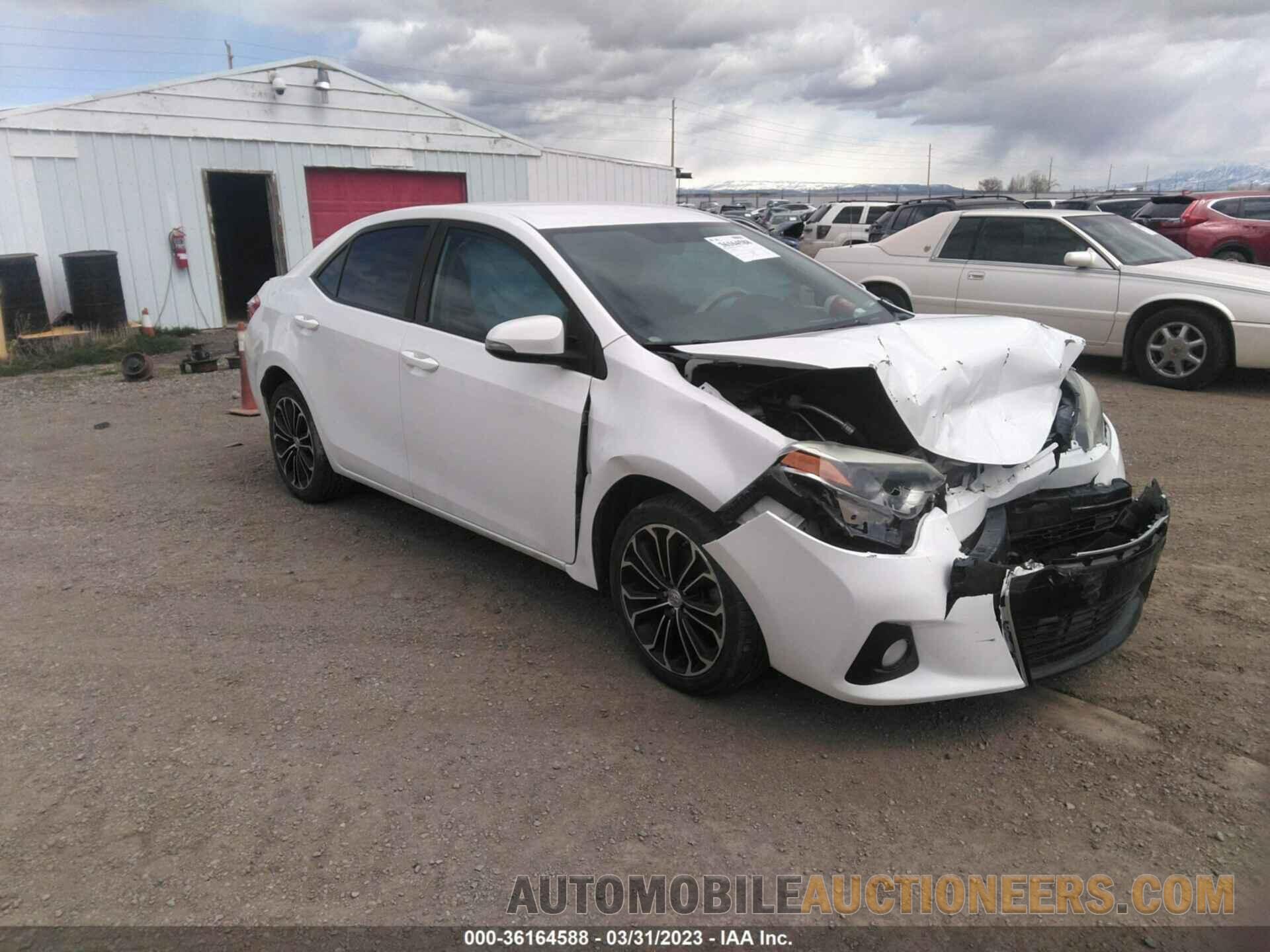 5YFBURHE0FP279112 TOYOTA COROLLA 2015