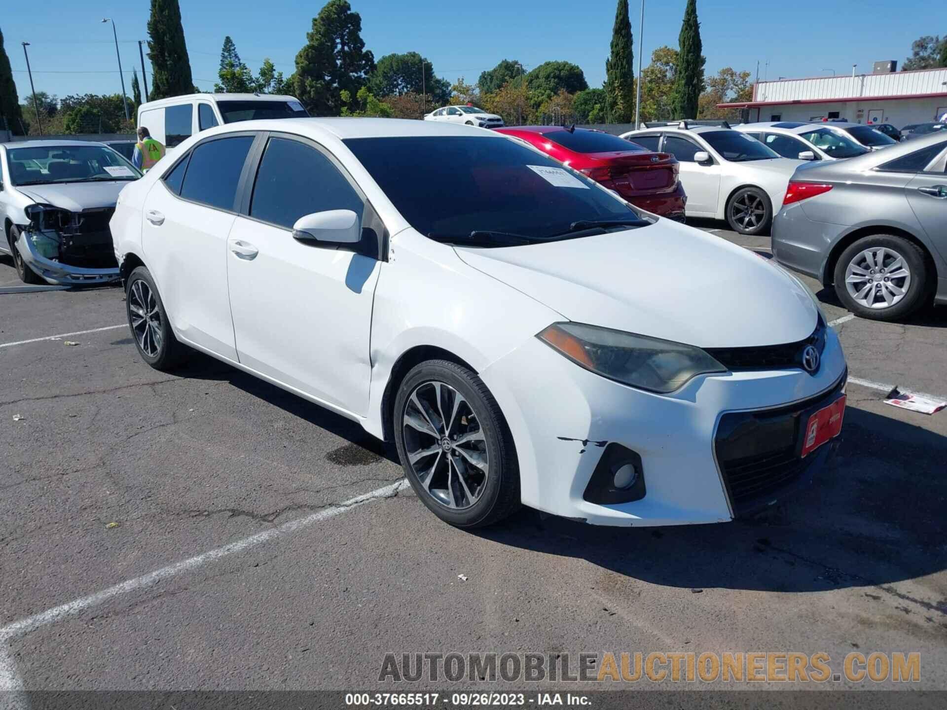 5YFBURHE0FP291065 TOYOTA COROLLA 2015