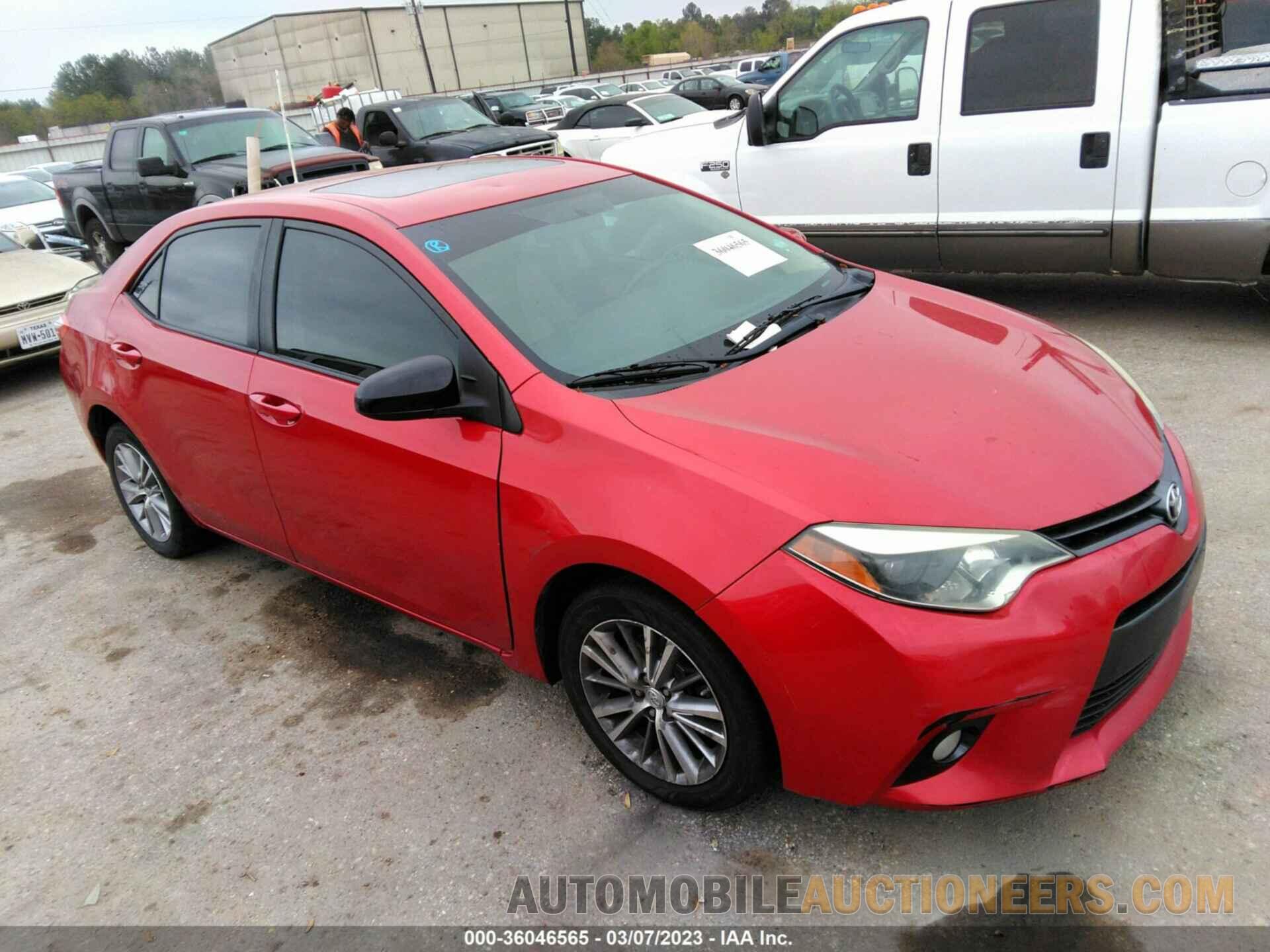 5YFBURHE0FP291387 TOYOTA COROLLA 2015