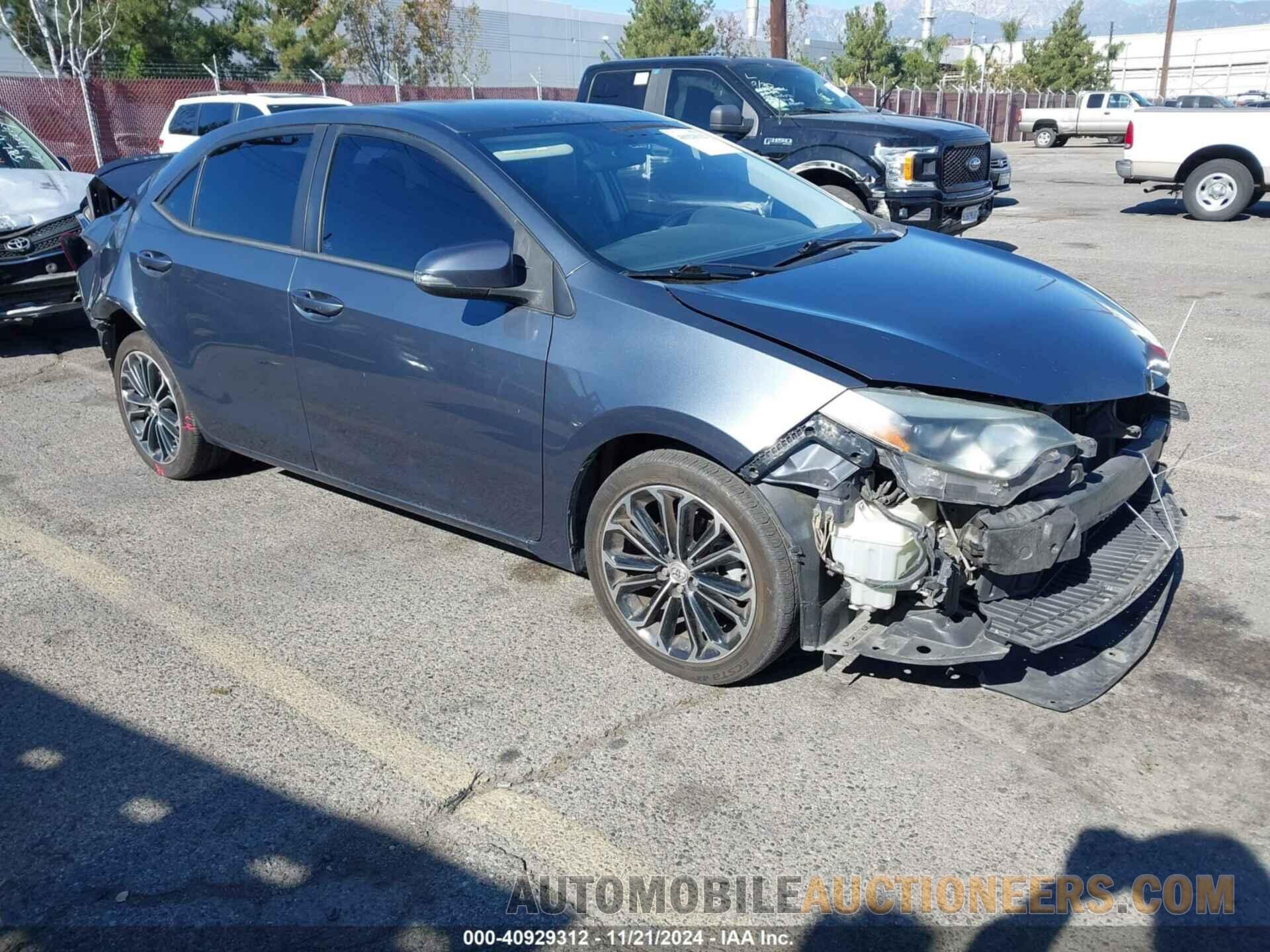 5YFBURHE0FP293611 TOYOTA COROLLA 2015