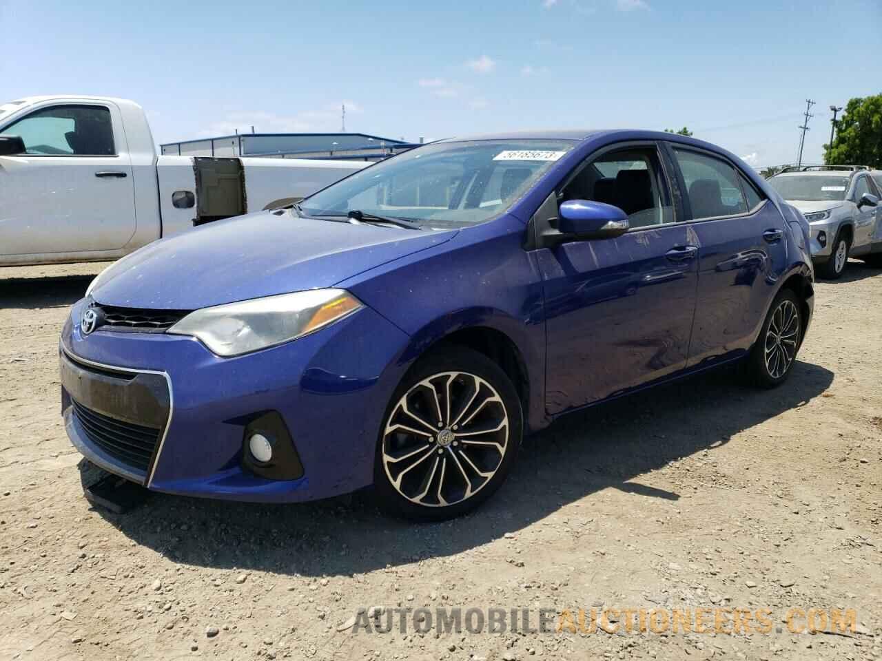 5YFBURHE0FP296718 TOYOTA COROLLA 2015