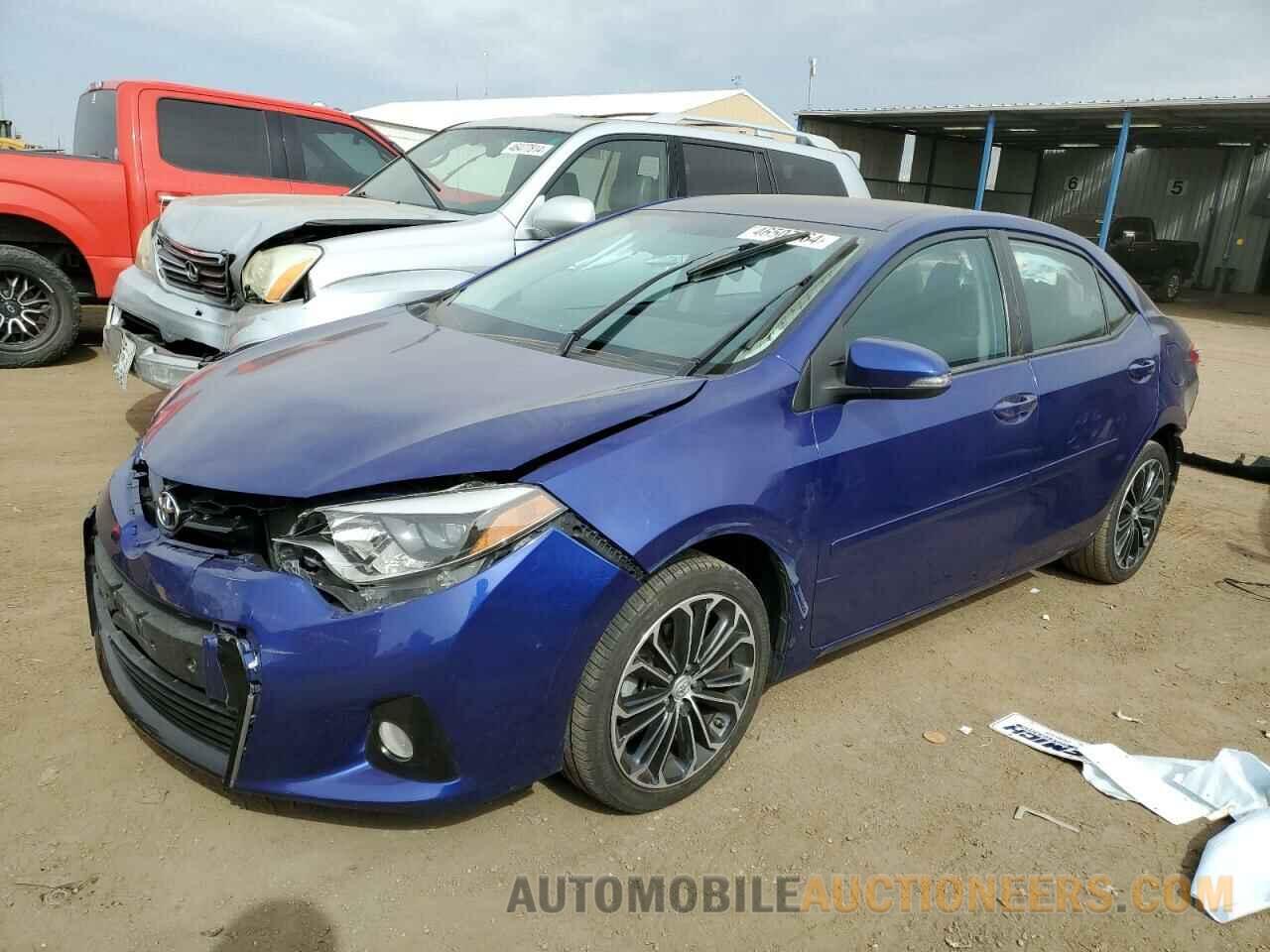 5YFBURHE0FP296783 TOYOTA COROLLA 2015