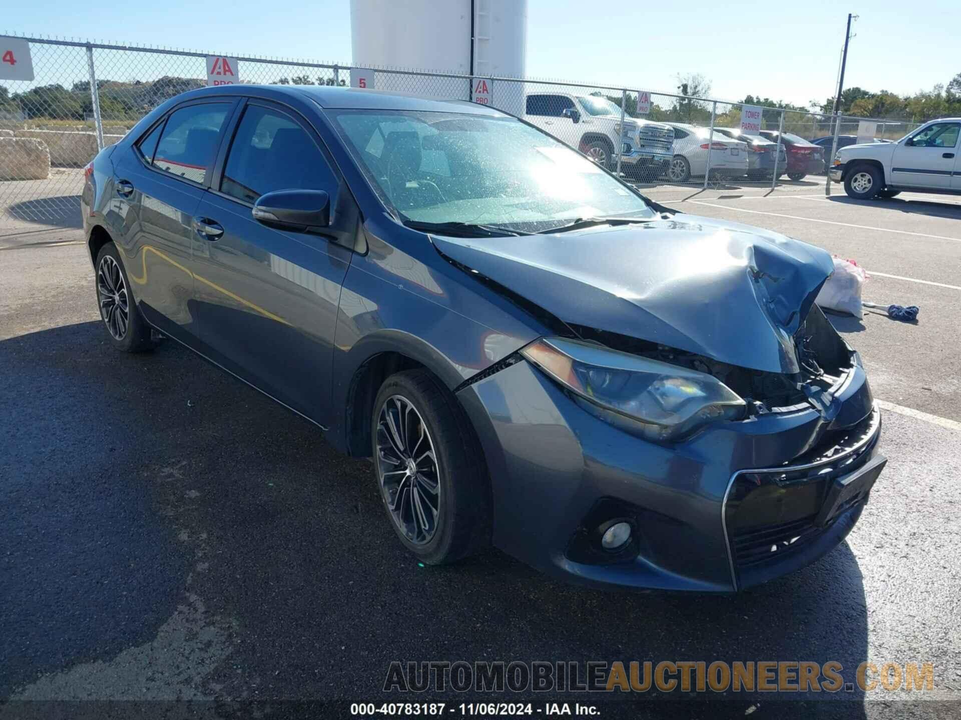 5YFBURHE0FP297240 TOYOTA COROLLA 2015