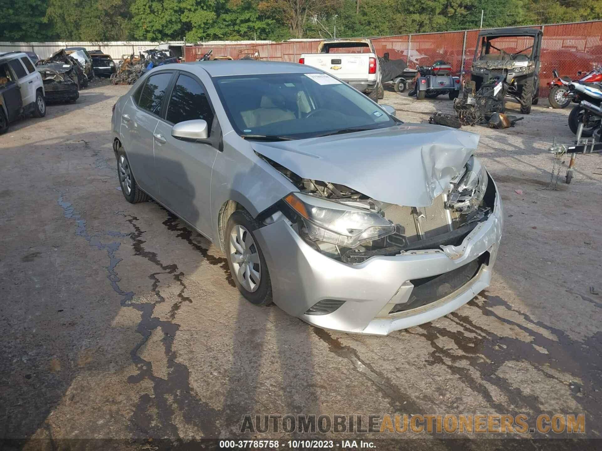 5YFBURHE0FP299196 TOYOTA COROLLA 2015