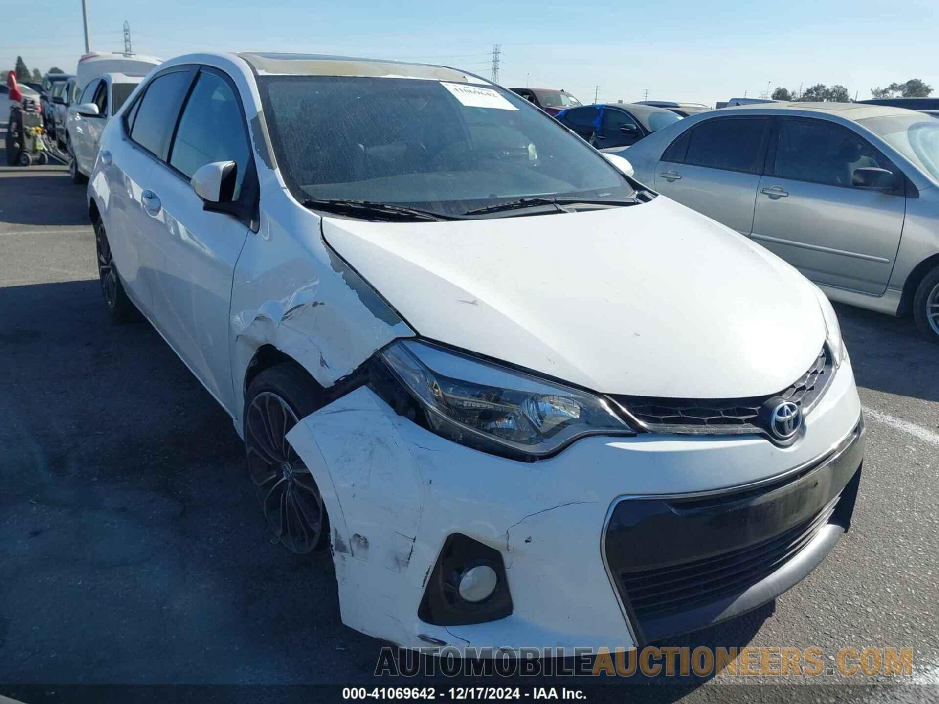 5YFBURHE0FP300606 TOYOTA COROLLA 2015