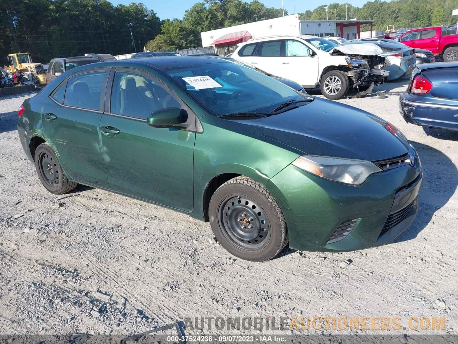 5YFBURHE0FP308432 TOYOTA COROLLA 2015