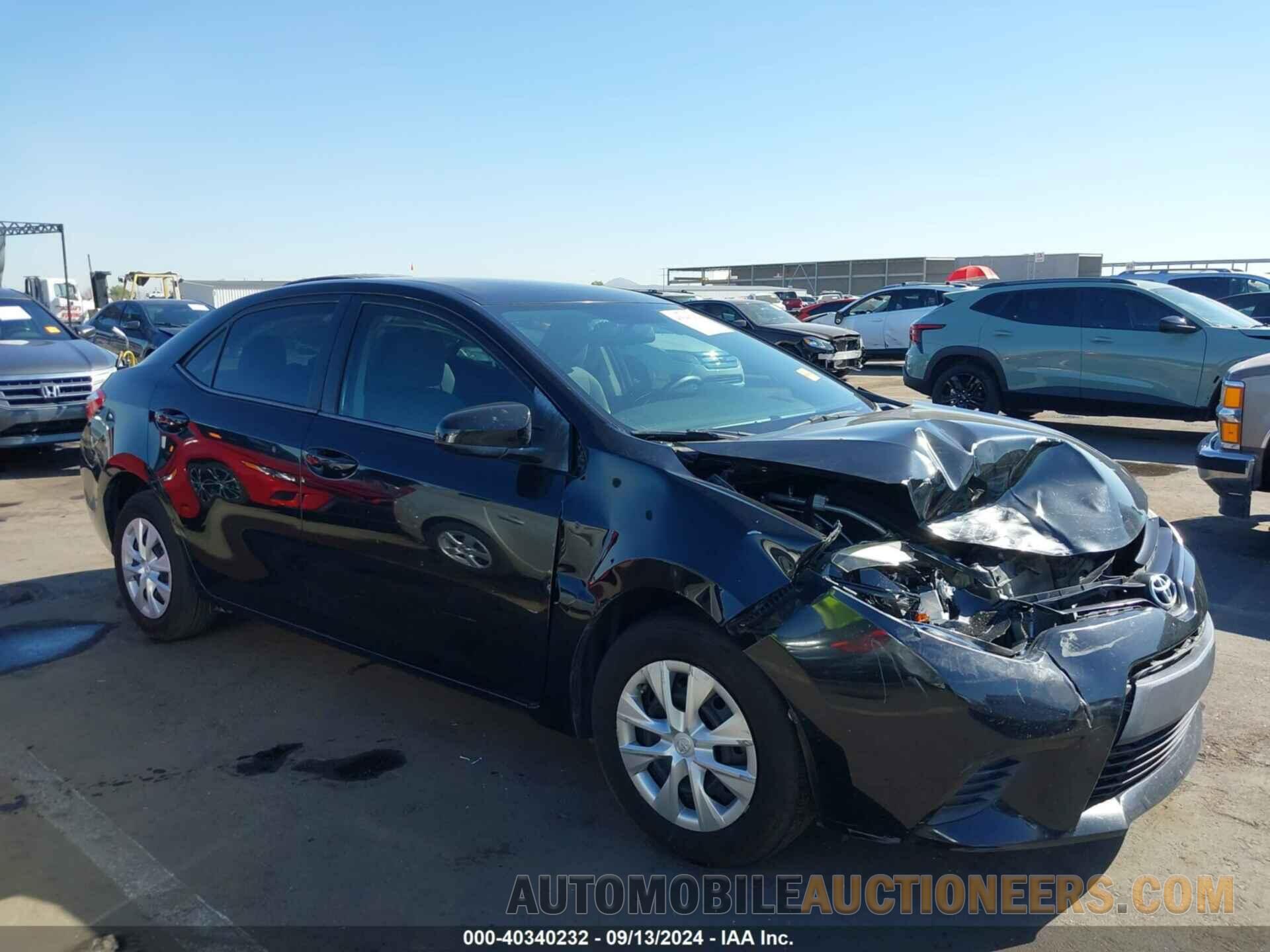 5YFBURHE0FP309743 TOYOTA COROLLA 2015