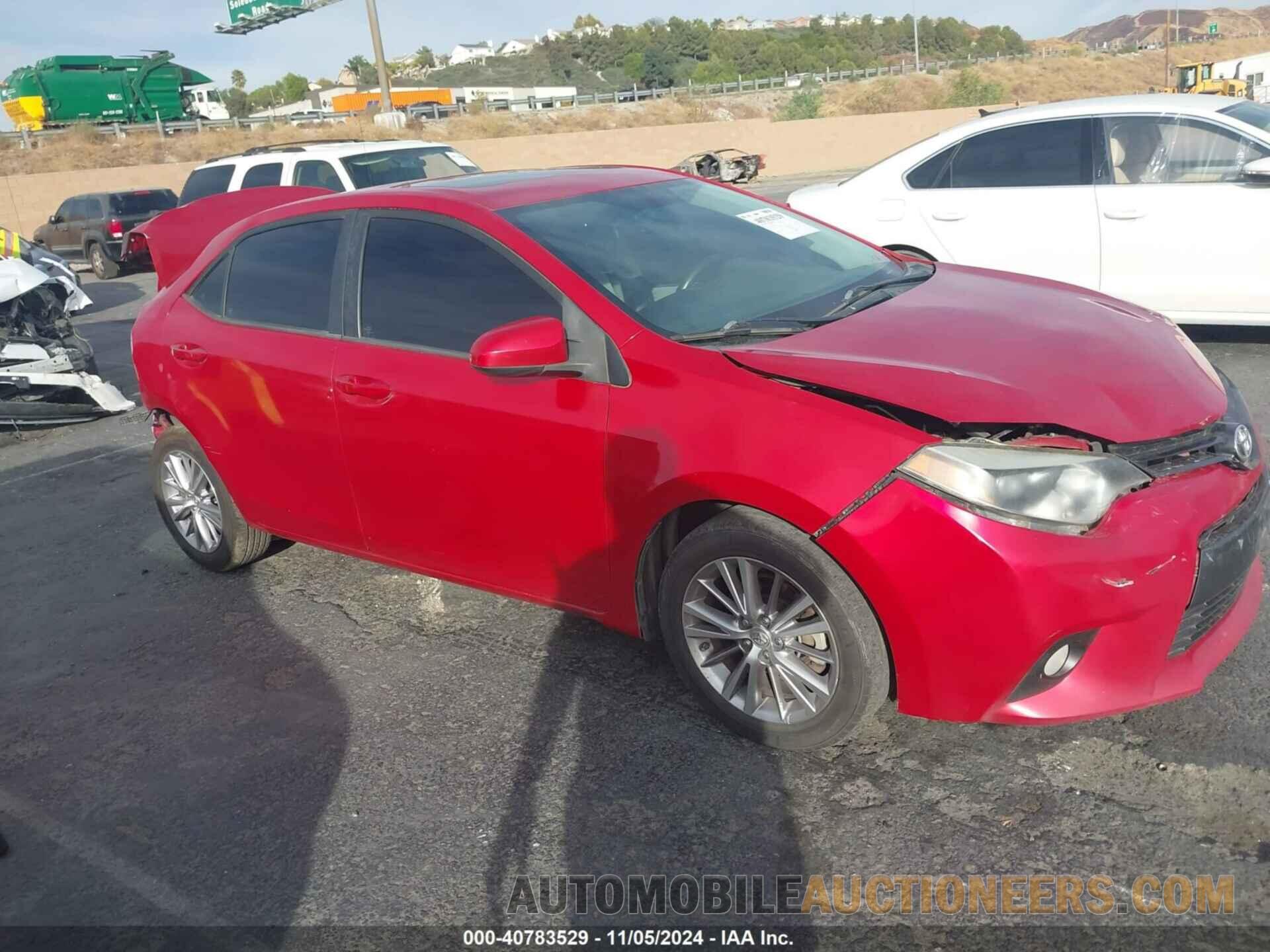 5YFBURHE0FP314179 TOYOTA COROLLA 2015