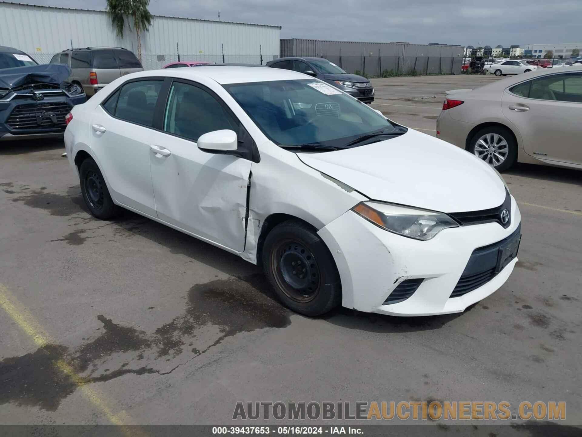 5YFBURHE0FP318717 TOYOTA COROLLA 2015