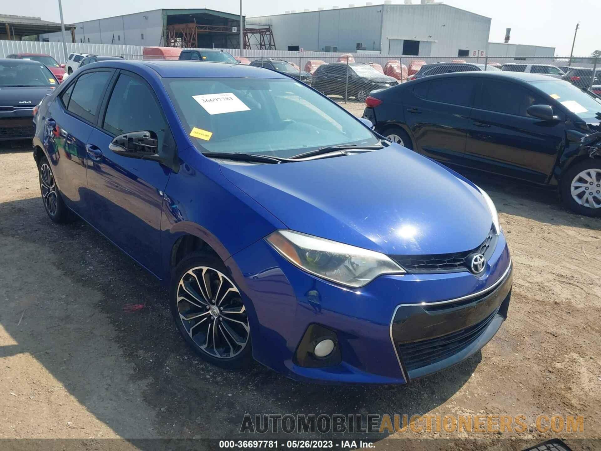 5YFBURHE0FP322668 TOYOTA COROLLA 2015