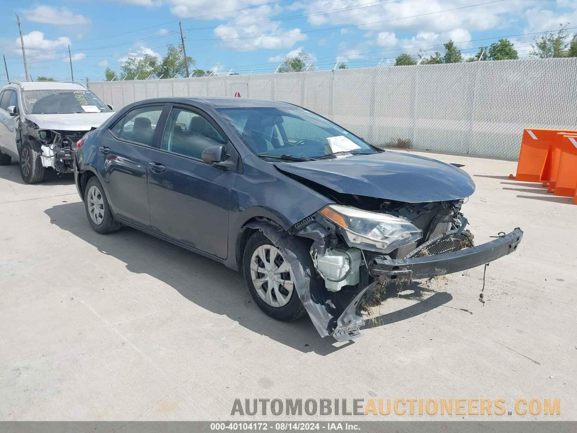 5YFBURHE0FP329989 TOYOTA COROLLA 2015