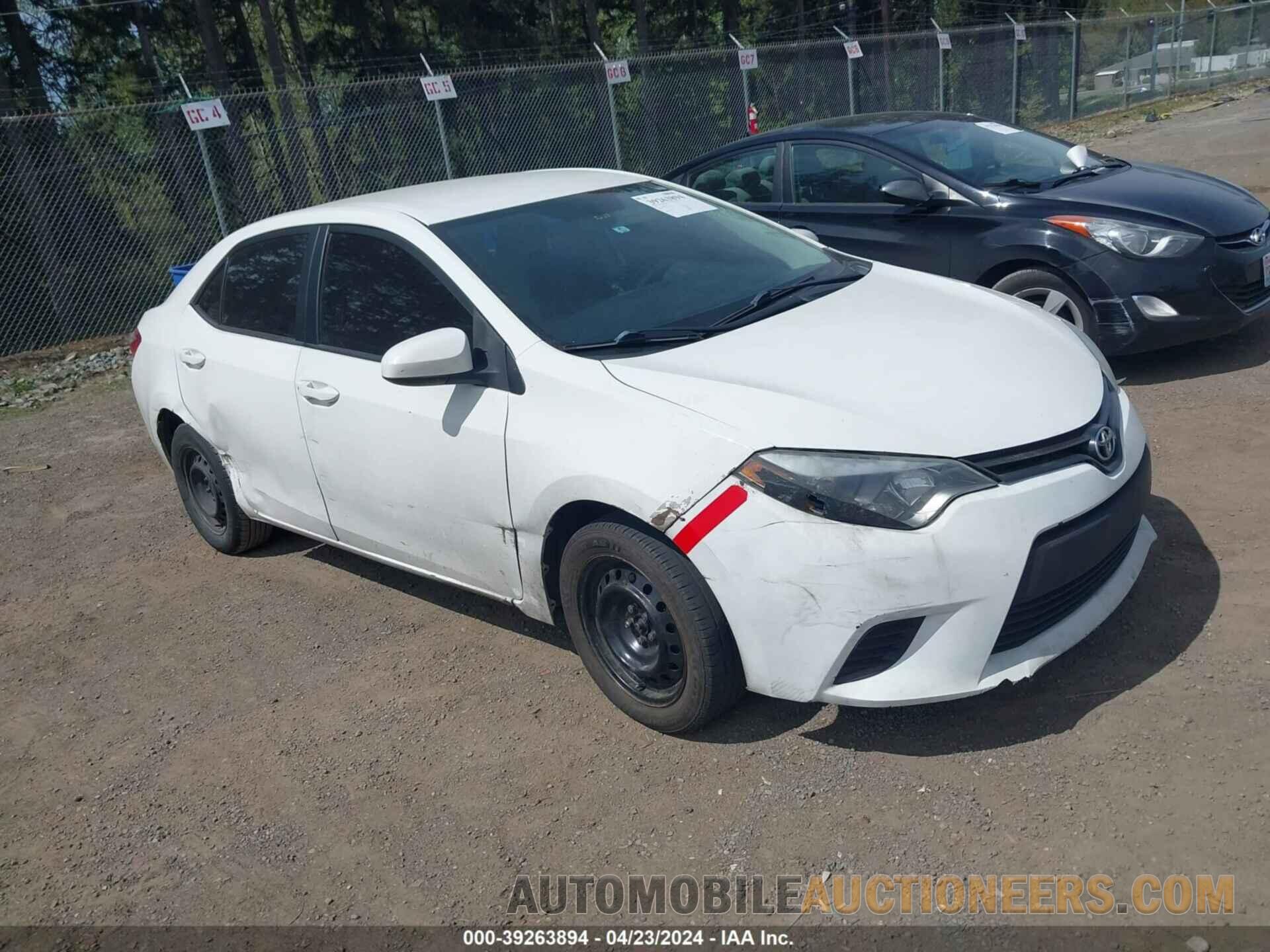 5YFBURHE0FP331256 TOYOTA COROLLA 2015