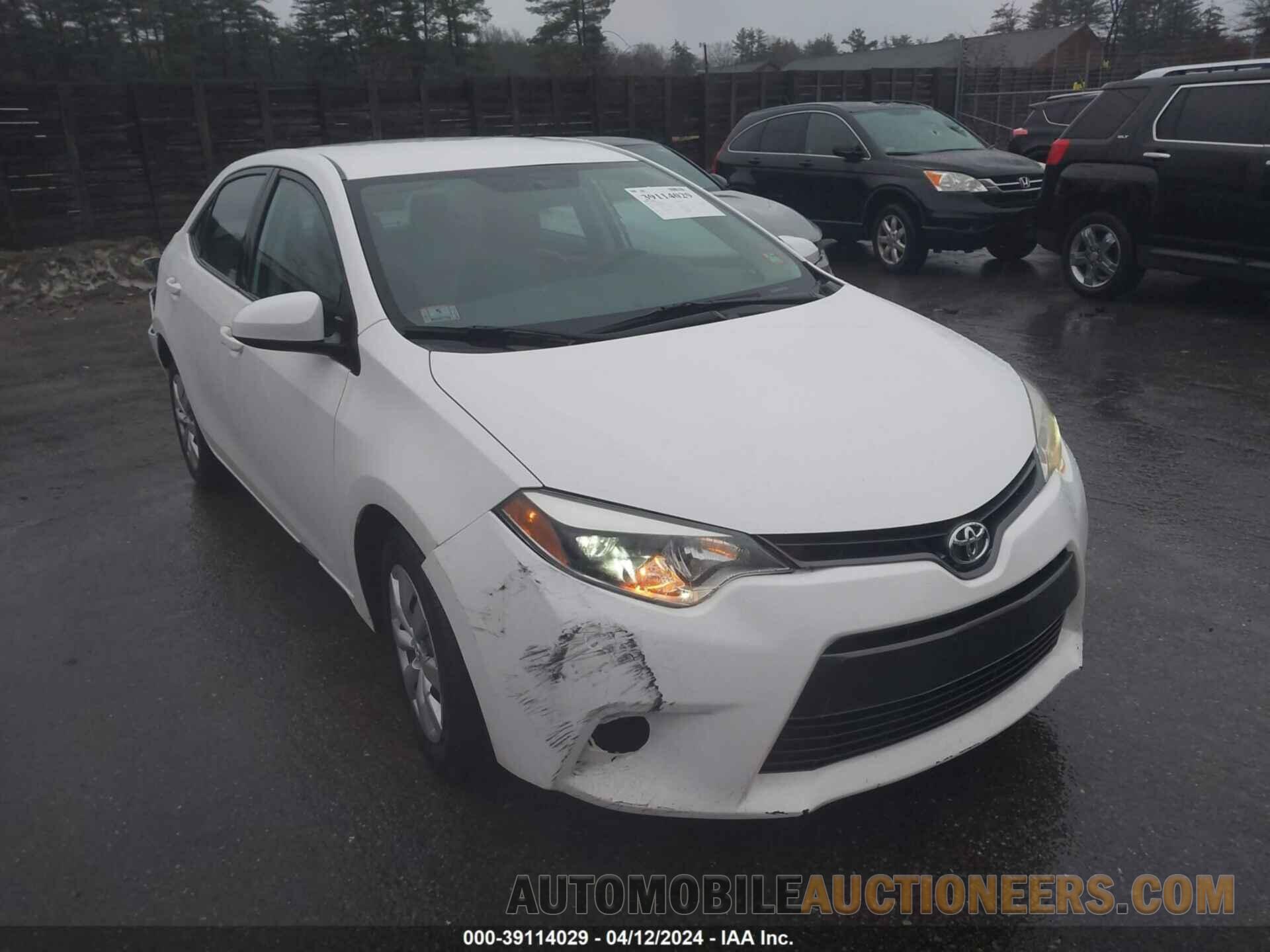 5YFBURHE0FP332715 TOYOTA COROLLA 2015