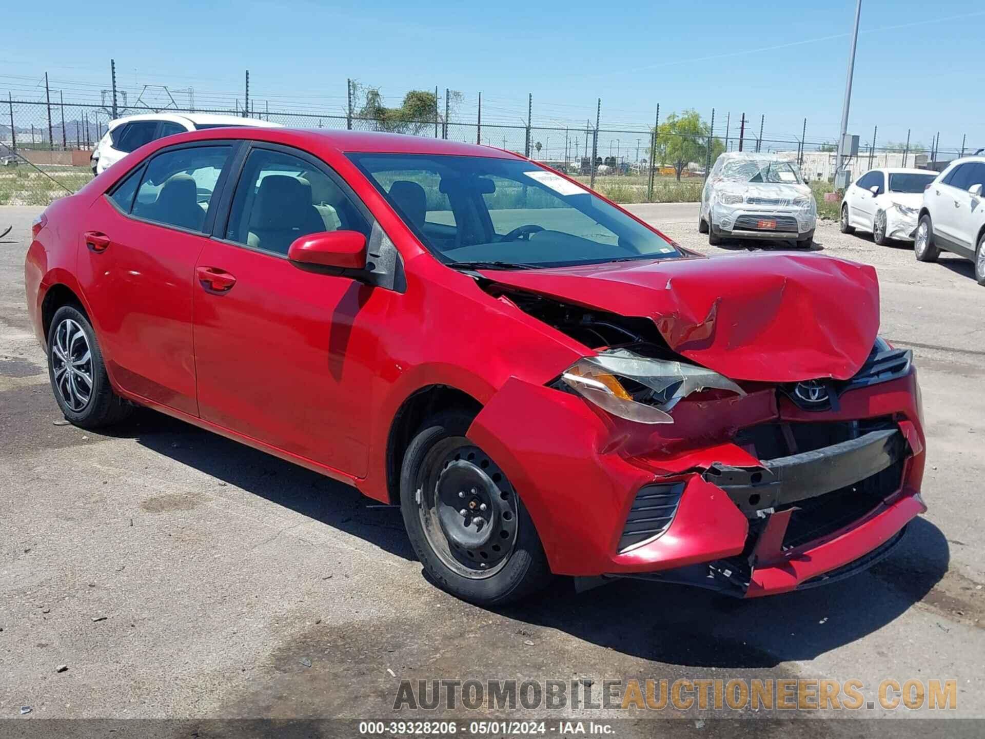 5YFBURHE0FP344377 TOYOTA COROLLA 2015