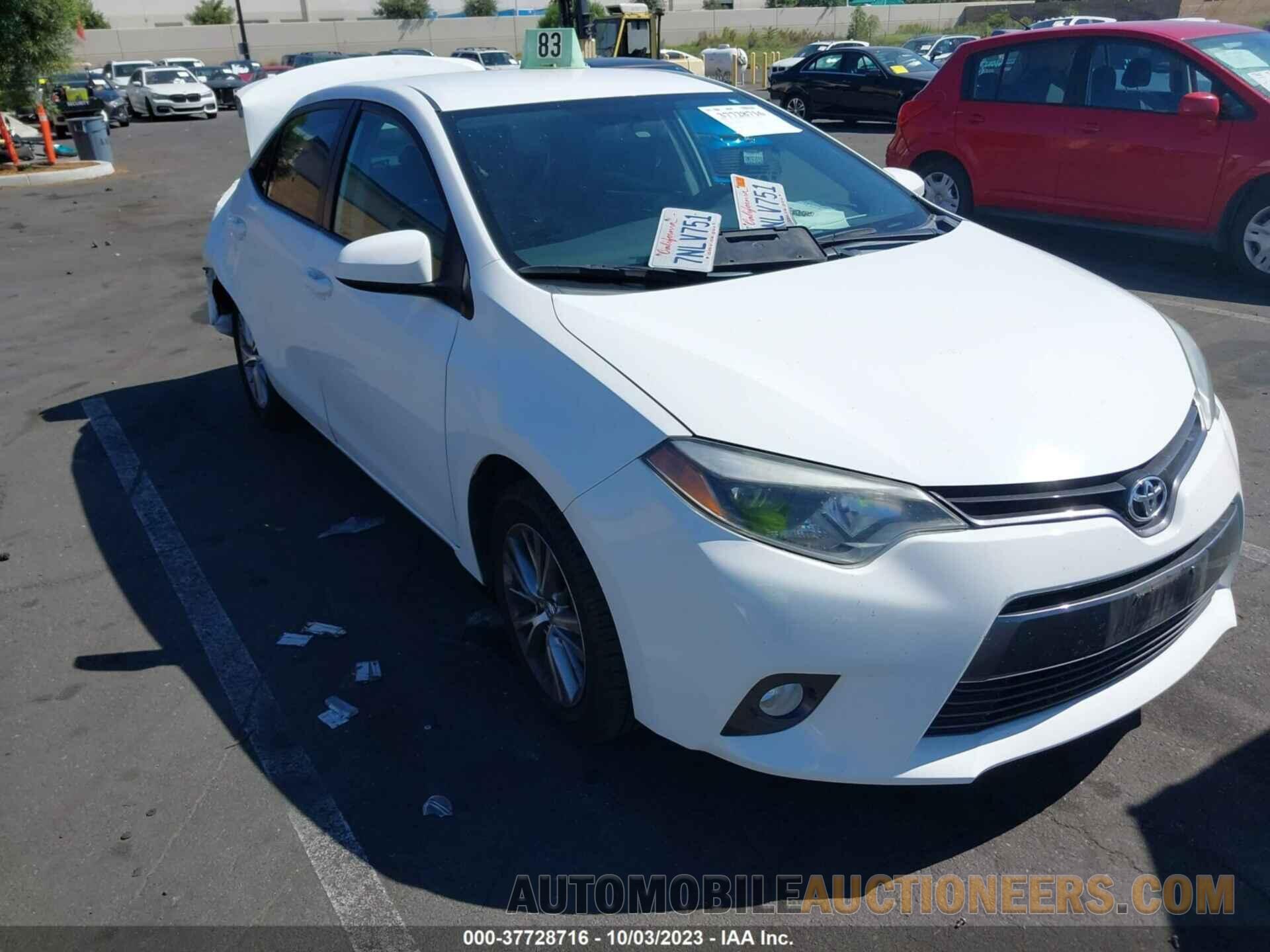 5YFBURHE0FP348784 TOYOTA COROLLA 2015