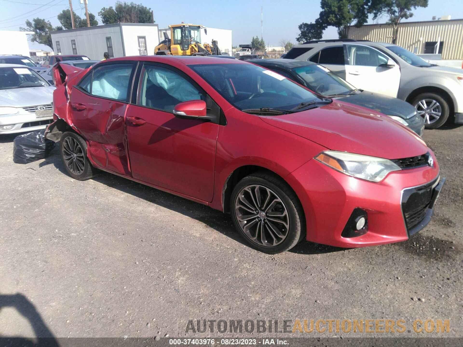 5YFBURHE0FP352589 TOYOTA COROLLA 2015