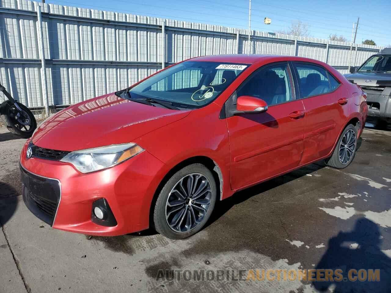 5YFBURHE0FP354567 TOYOTA COROLLA 2015